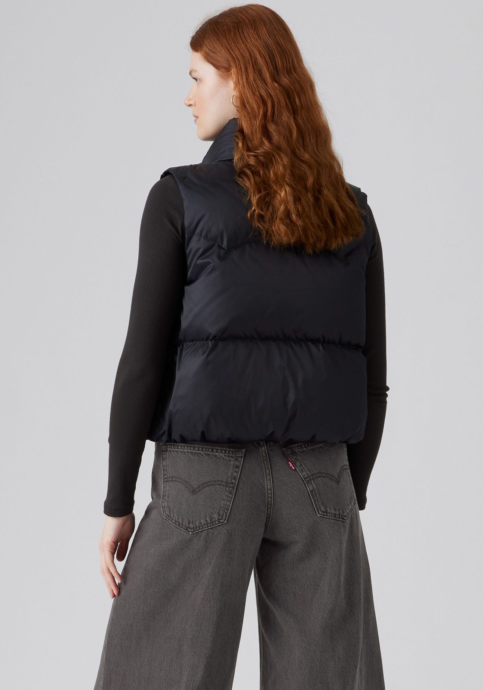 Levi's® Steppweste WESTERN Pflegeleichtes, wärmendes Material