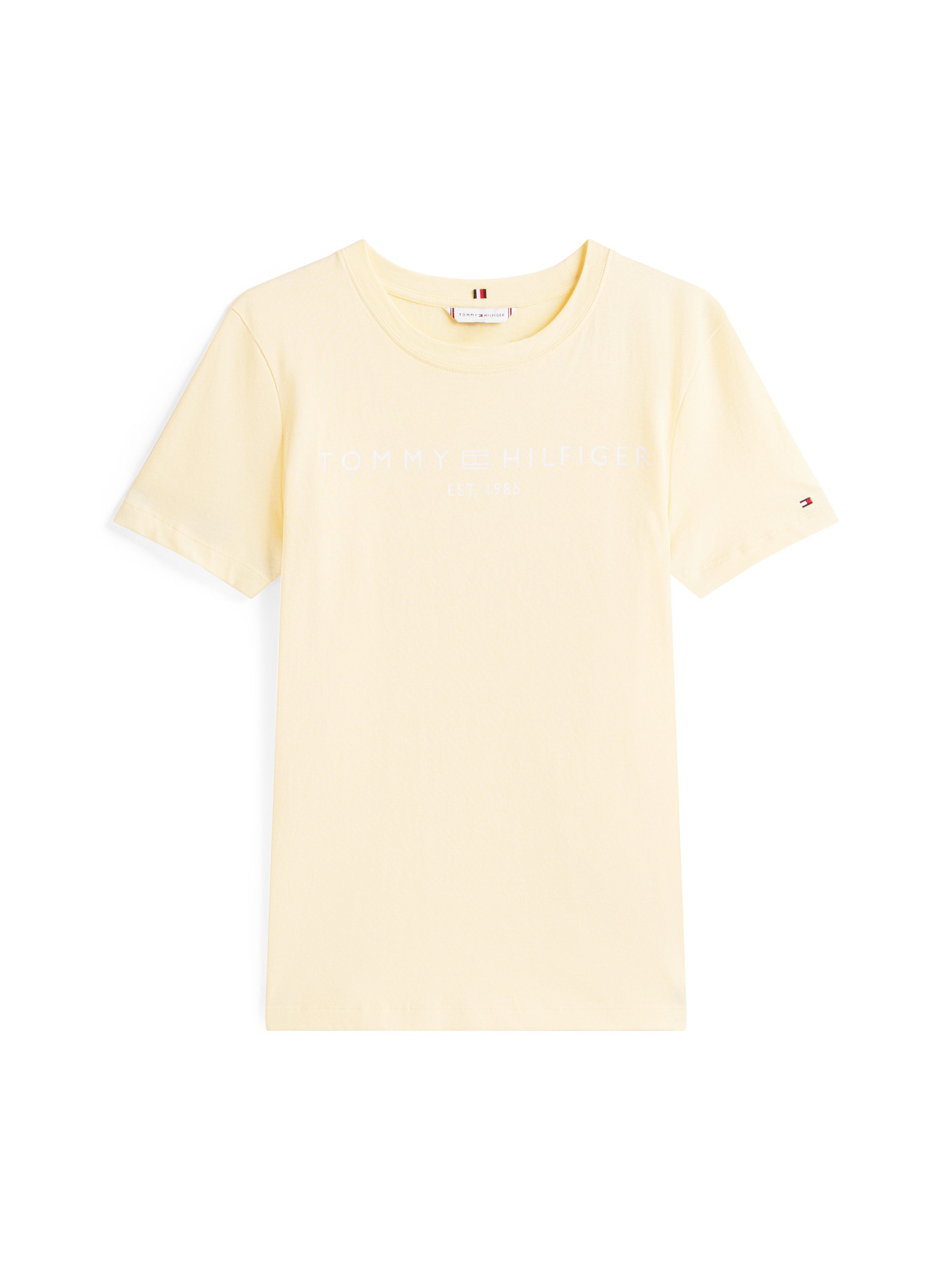 Kurzarmshirt REG CORP LOGO C-NK mit Logoschriftzug und Stickerei