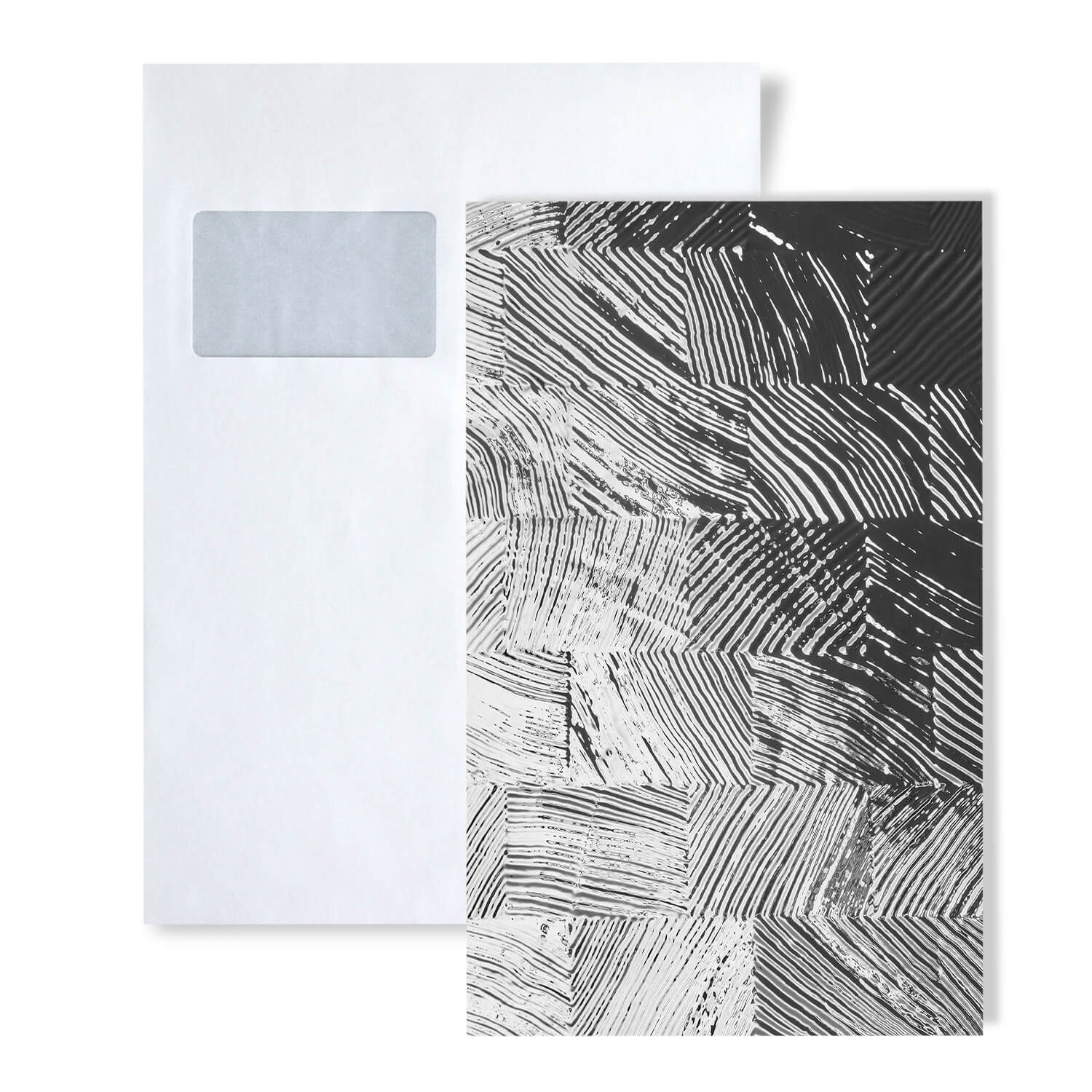 Wallface Wandpaneel 1 MUSTERSTÜCK S-29280 DIN A4 Wandpaneel MUSTER GRAIN Silver, BxL: 0.2x21 cm, 0.03 qm, (1-tlg) silber