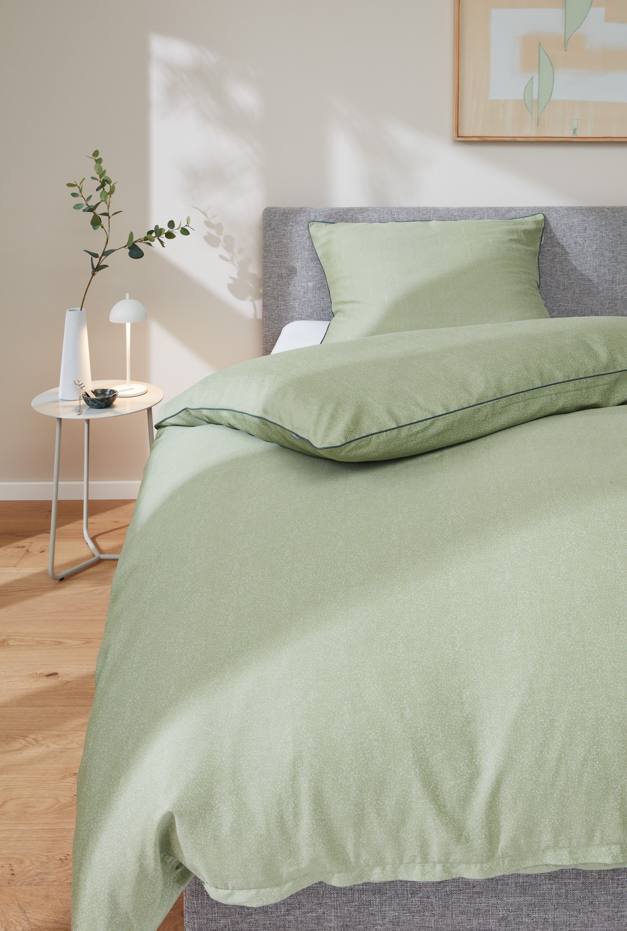 Musterring Bettwäsche Ease, Satin, 2 teilig, günstig online kaufen