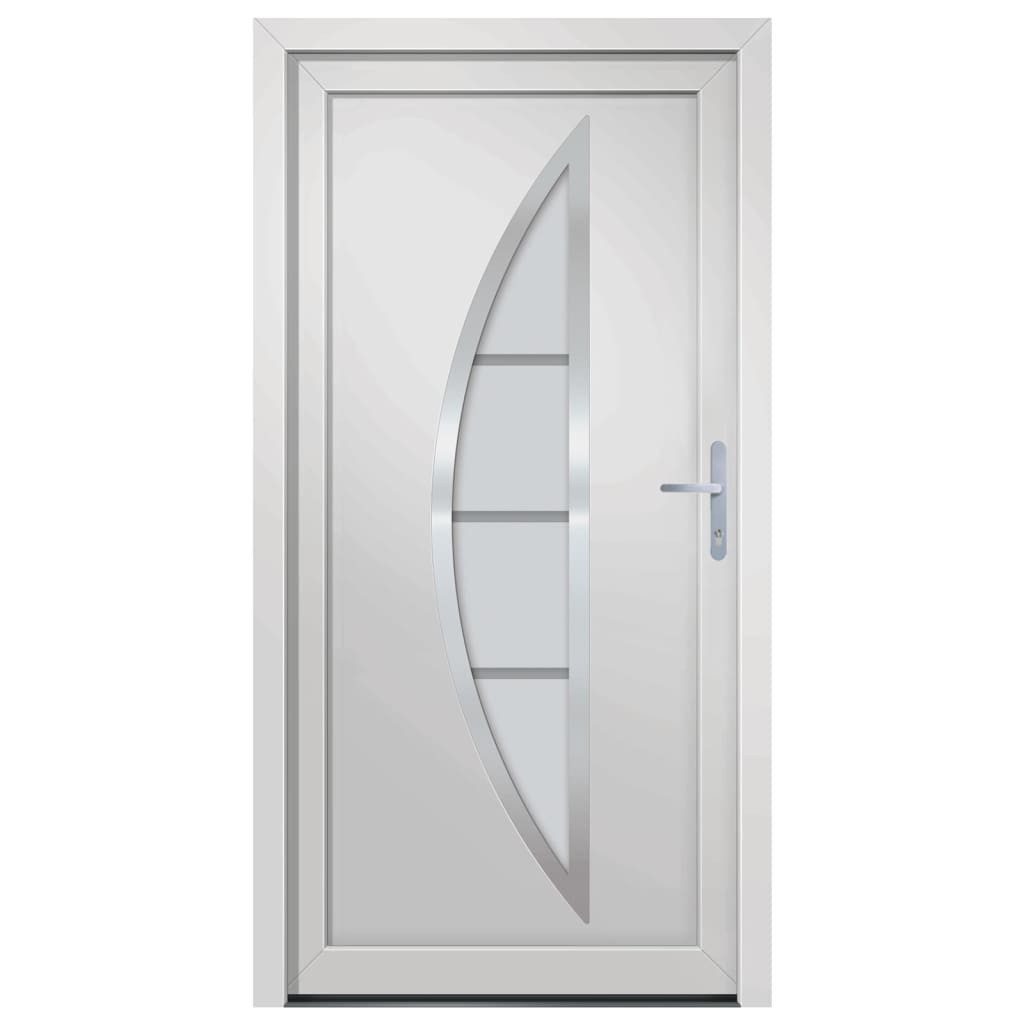 vidaXL Haustür Haustür Weiß 98x208 cm günstig online kaufen