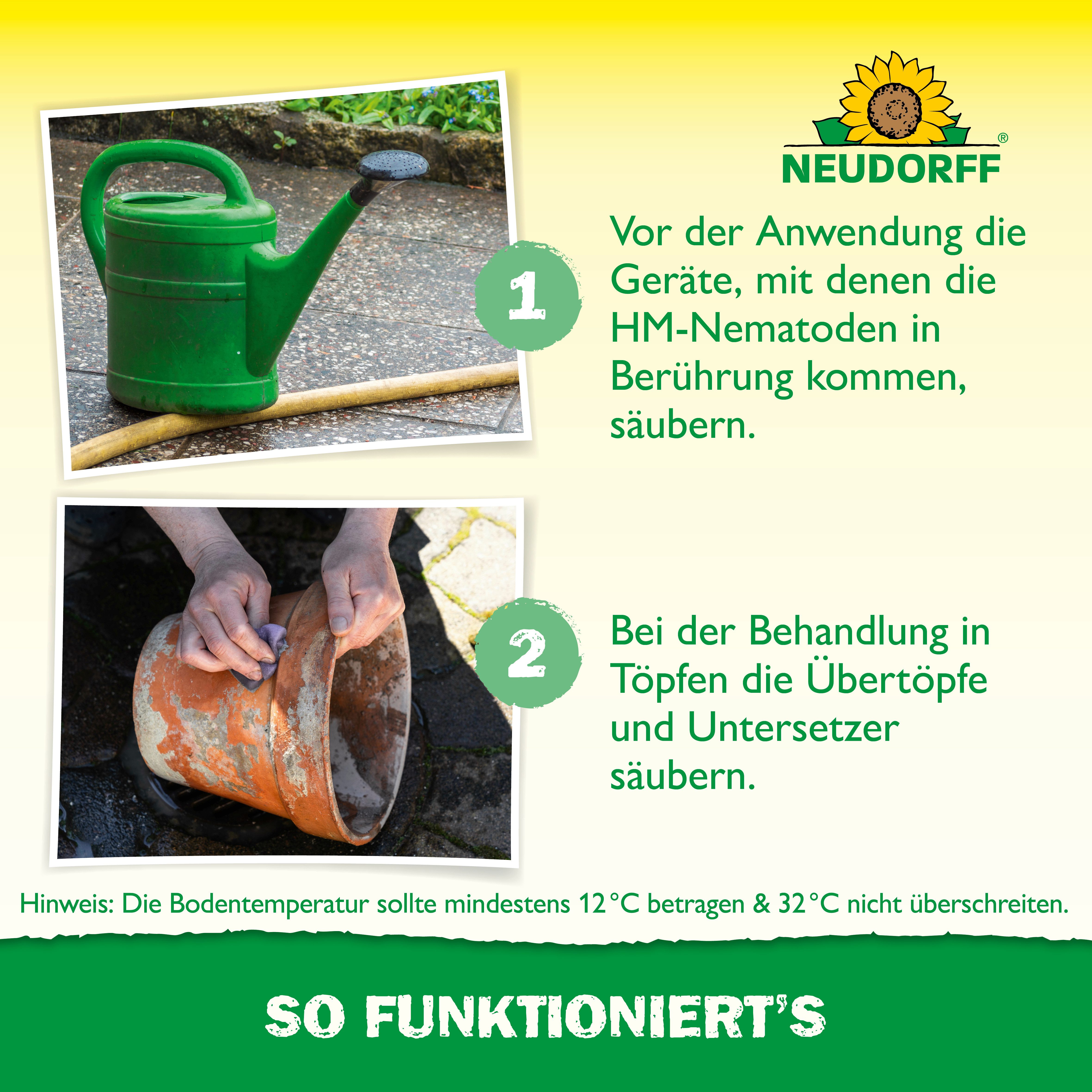 Neudorff Nematoden Nützlinge gegen Dickmaulrüssler und Engerlinge, 50 Mio. HM-Nematoden für bis zu 100 m² – Bild 4 von 5