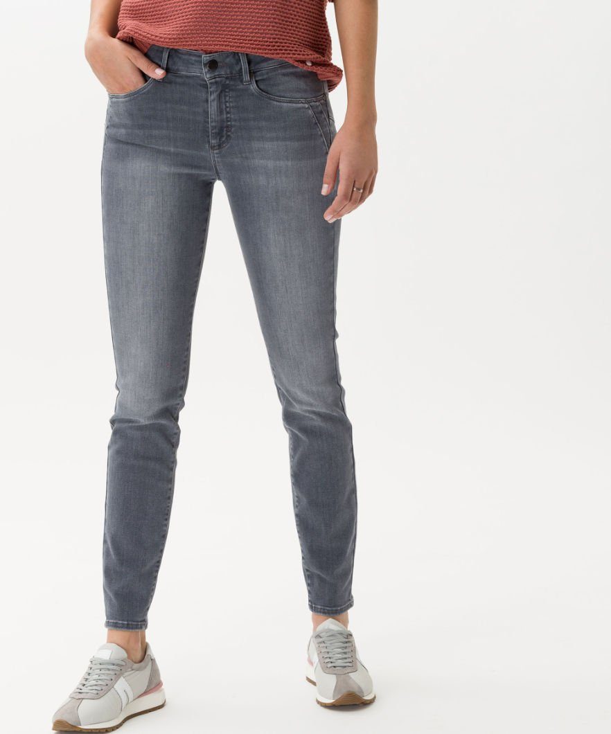 100 % garantiert Brax 5-Pocket-Jeans Style ANA grau