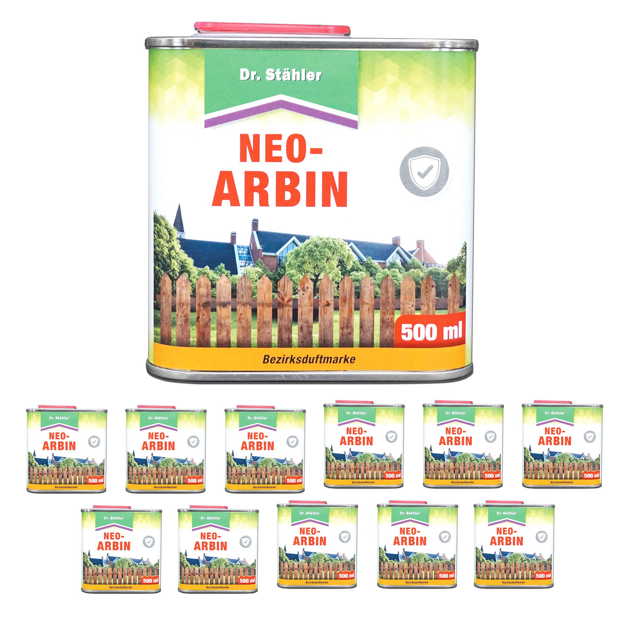 Dr. Stähler Vergrämungsmittel Neo Arbin: Zuverlässige Revierabgrenzung durch Wildabwehr-Öl, 5000 ml, Duftrevier zur Wildabwehr Für Garten, Feld & Grundstück, wetterfest, Neo-Arbin Duftrevier Geruchsbarriere zur Wildabwehr im Außenbereich