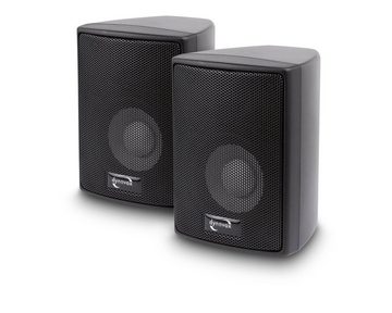 Dynavox AS 301 Lautsprecher (60 W, Paar, für Heimkino oder Büro, kompakte Surround-Box, Wandmontage)