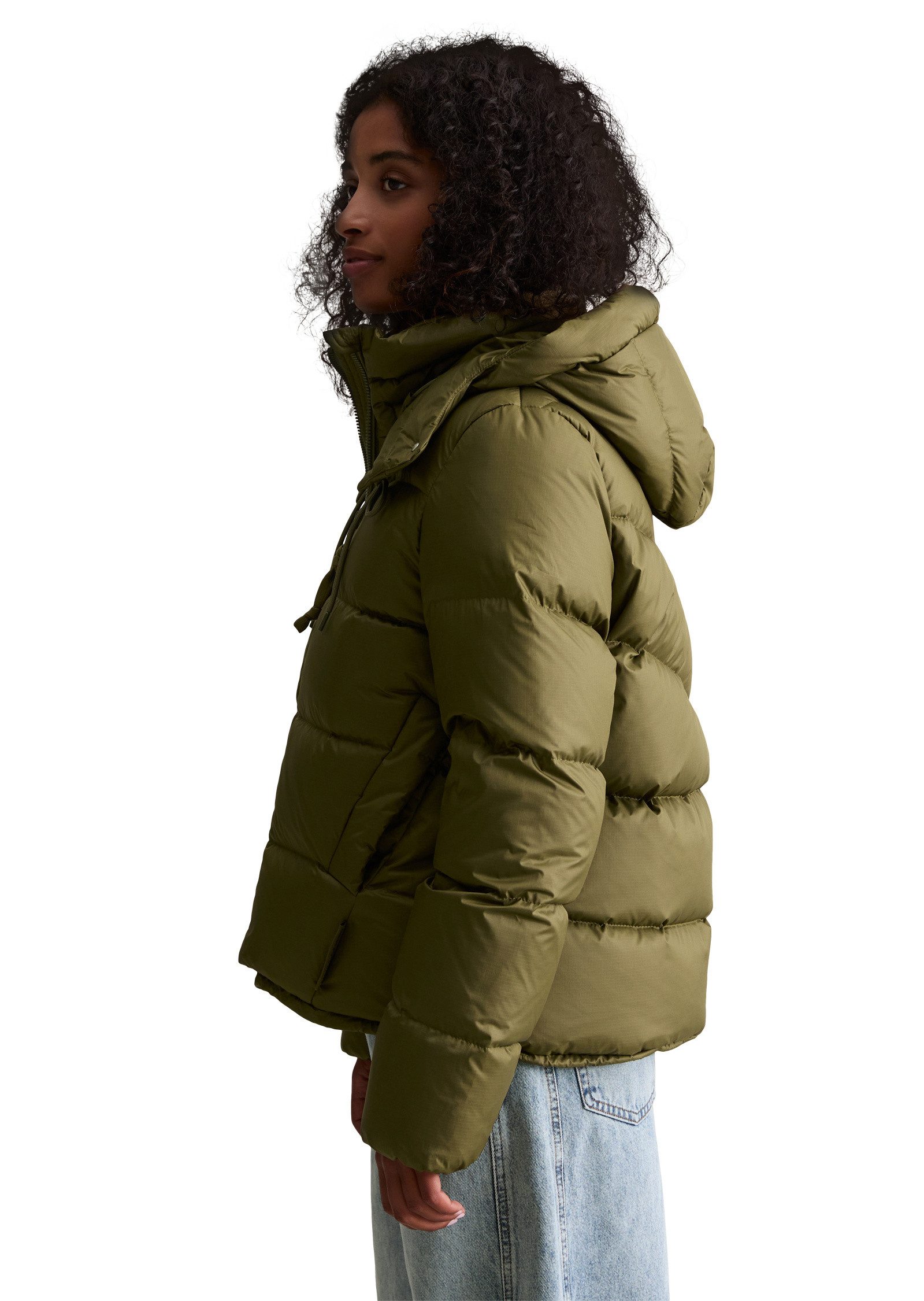 Marc O'Polo DENIM Outdoorjacke aus recyceltem Polyester-Ripstop günstig online kaufen