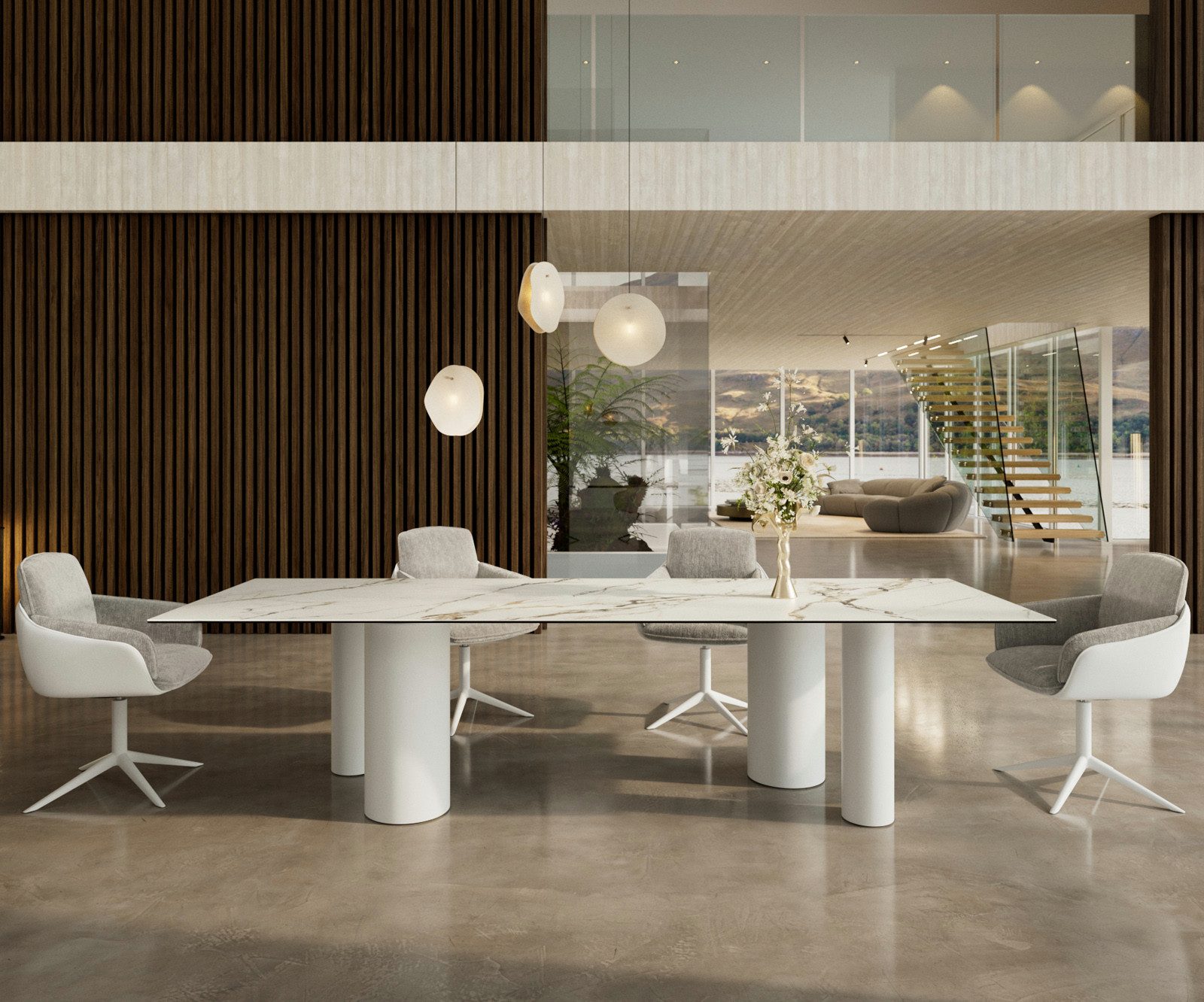 DELIFE Esstisch Edge, Keramik Calacatta Luxe günstig online kaufen