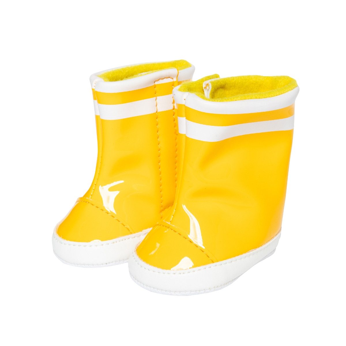 Heless Puppenkleidung Gummistiefel gelb Größe 30-34cm