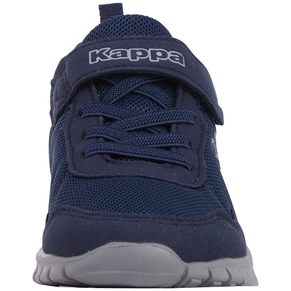 navy-grey leicht - Sneaker besonders Kappa für bequem Kinder &