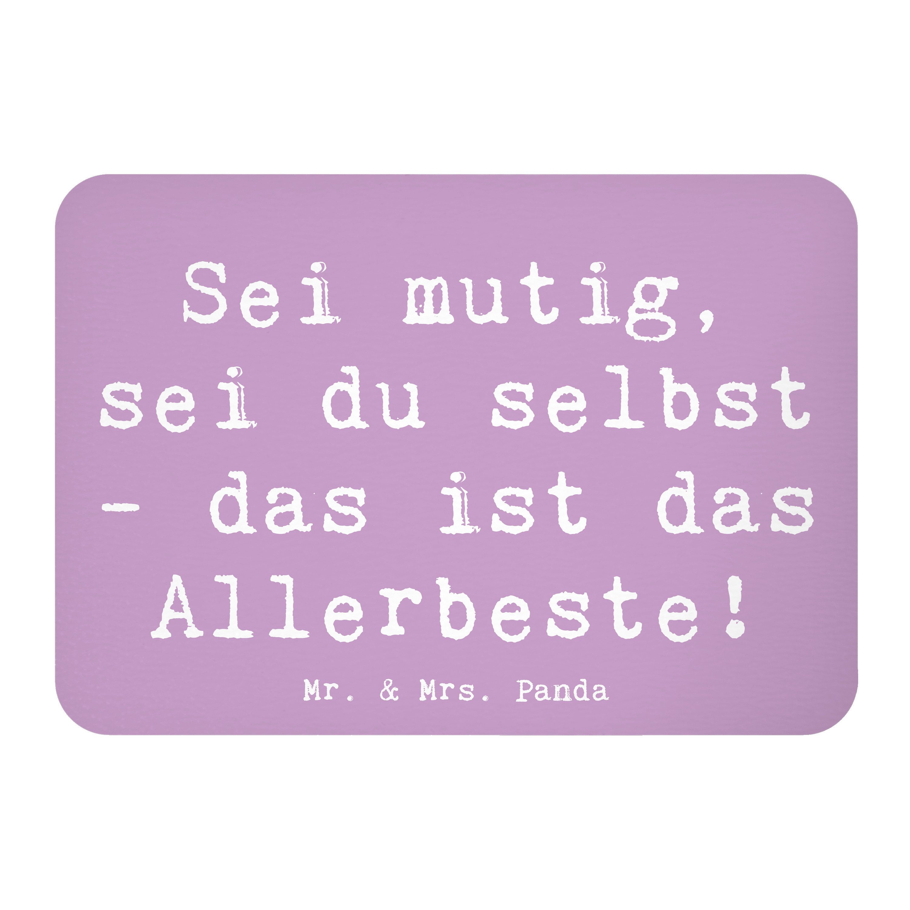 Magnet Spruch Mutig zu sich selbst stehen - Lavendeltraum - Geschenk, Einzig