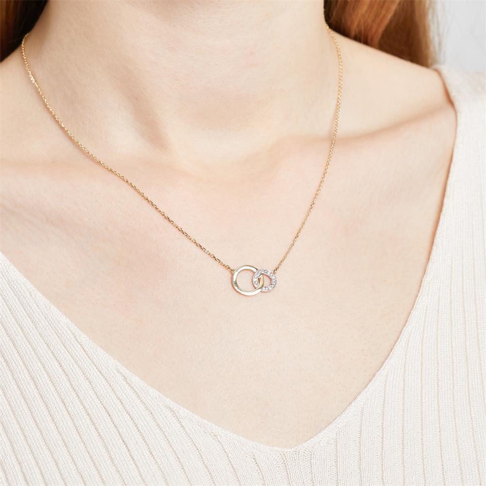 Unique Collier Unique Kette 585er Gold D...