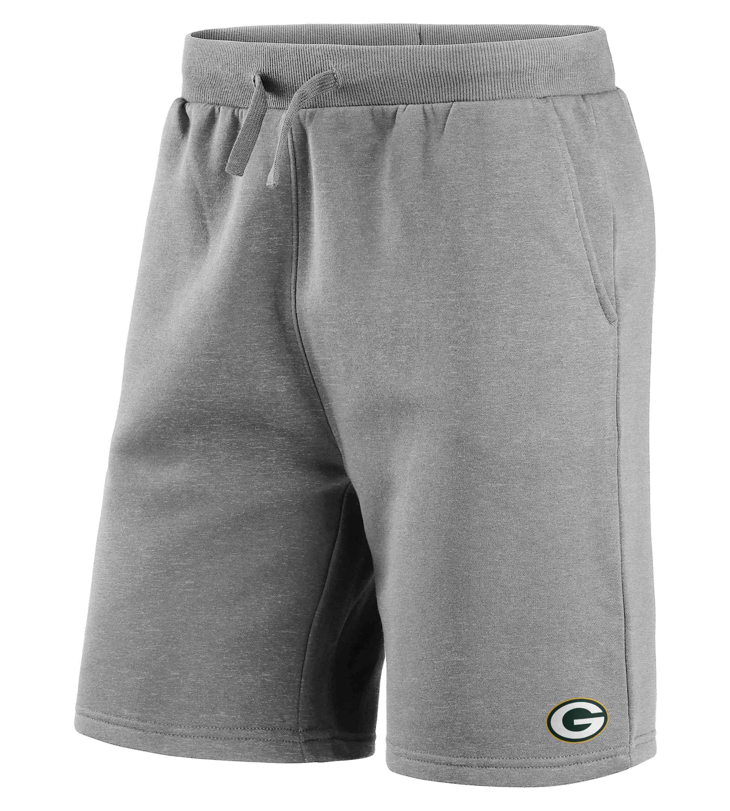 Fanatics Shorts NFL Green Bay Primary Sweat Graphic Logo Packers