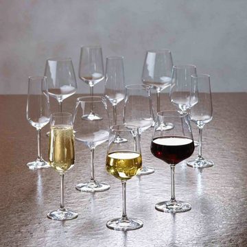 Villeroy & Boch Weißweinglas Ovid Weißweingläser 380 ml 4er Set, Glas