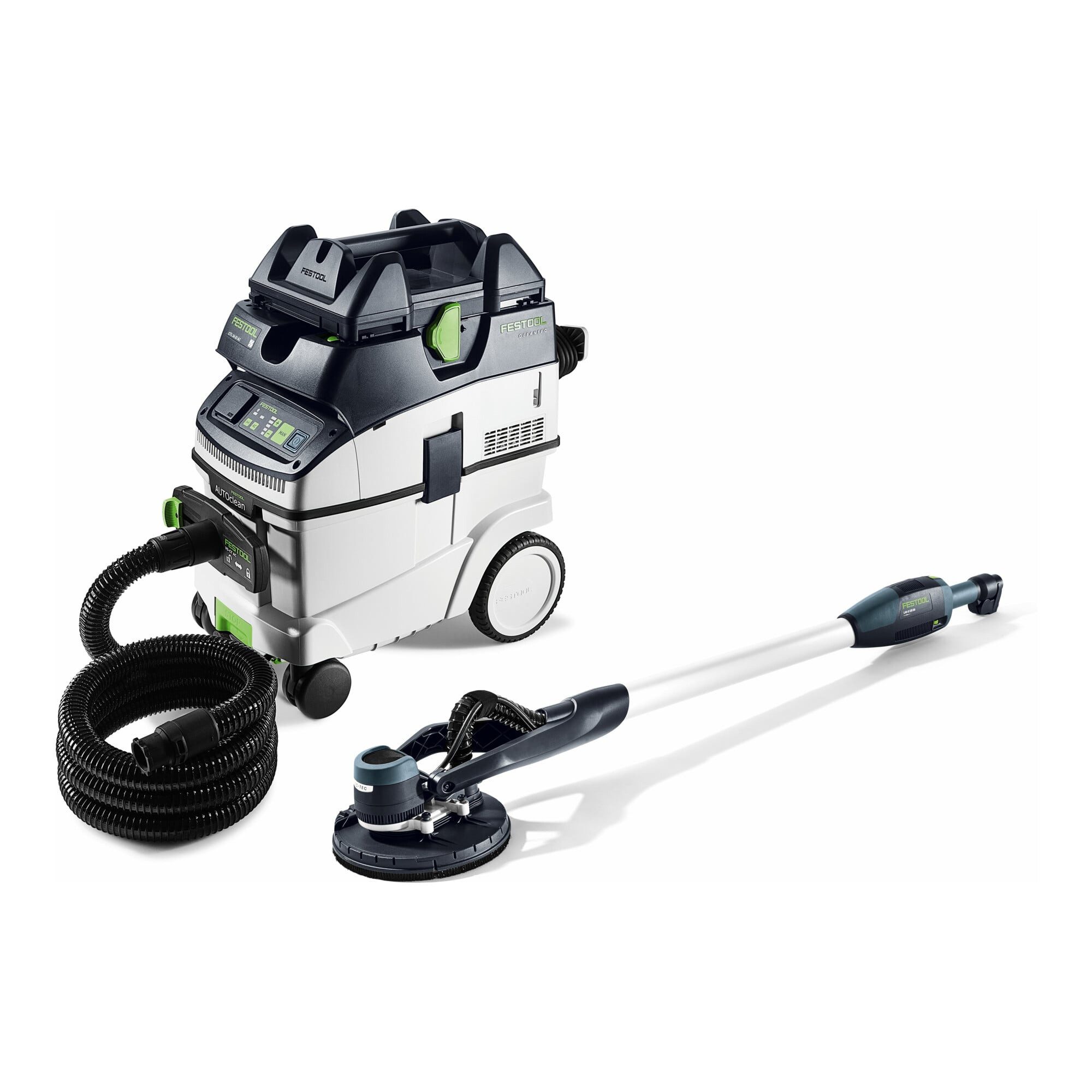 FESTOOL Staubabsauger Festool Langhalsschleifer- und Sauger-Set PLANEX LHS-E 225/CTL 36-Set