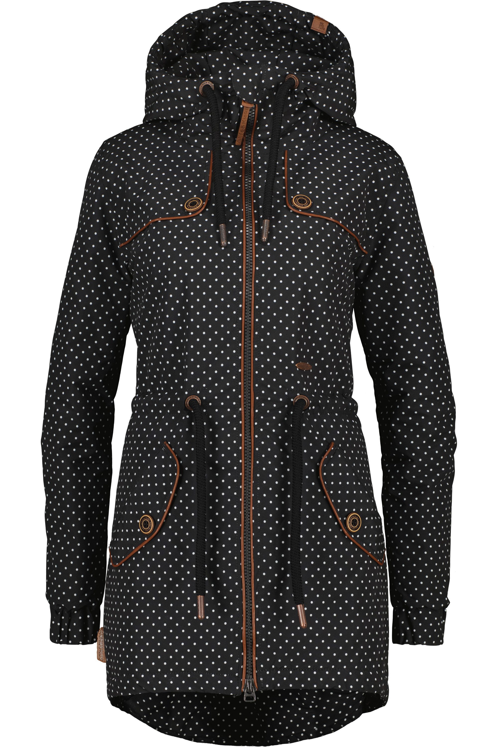 black dots