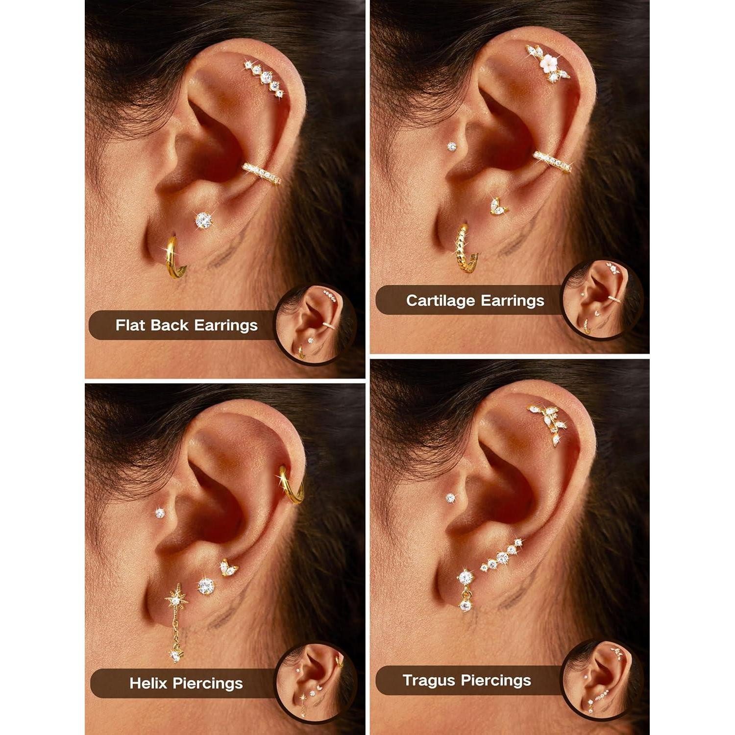 Adramata Piercing-Set Handtuch 100% Baumwolle Blau Strandtuch Saugstark Schadstoffgeprüft – Bild 3 von 5
