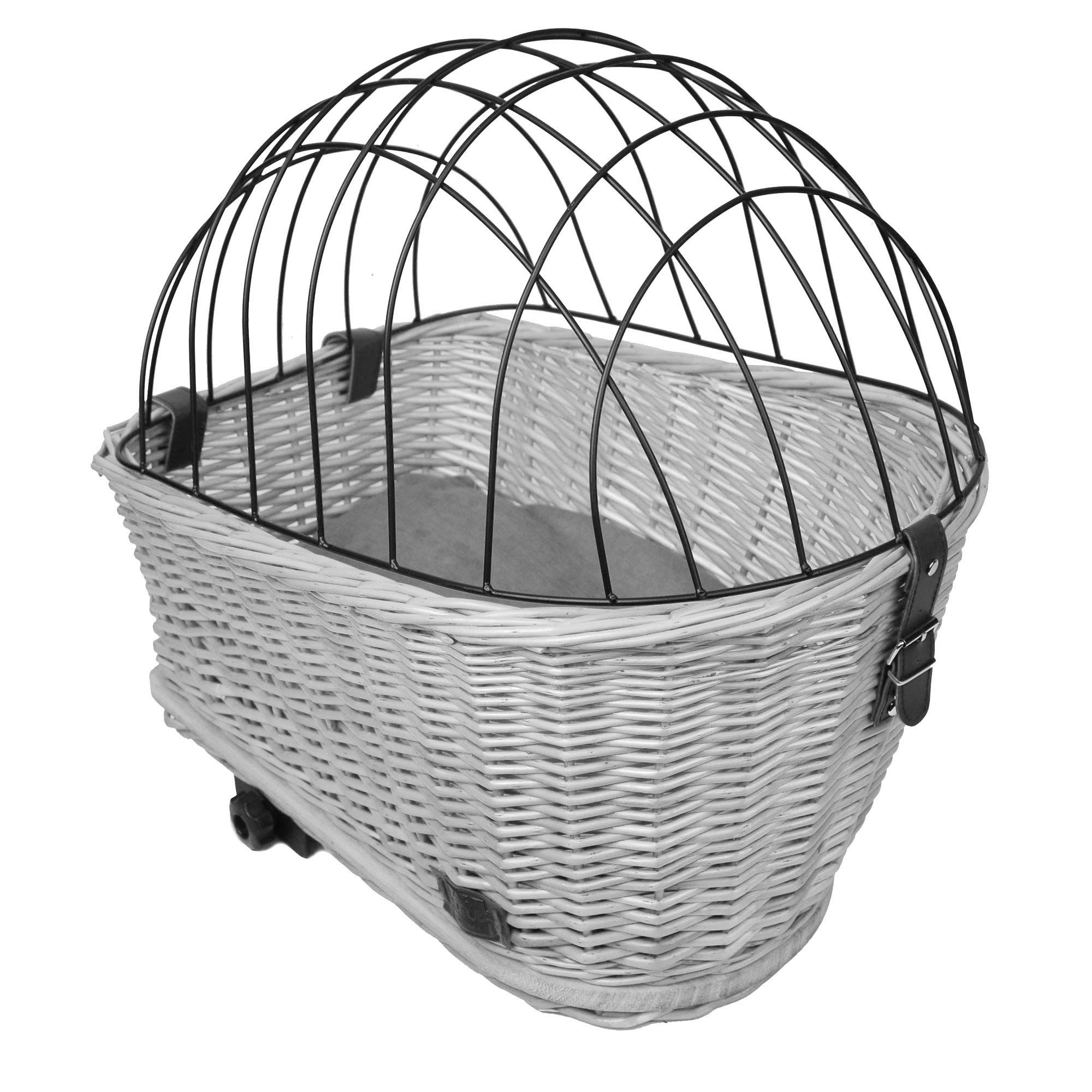 UNUS GARDEN Fahrradkorb Hundefahrradkorb Weide günstig online kaufen