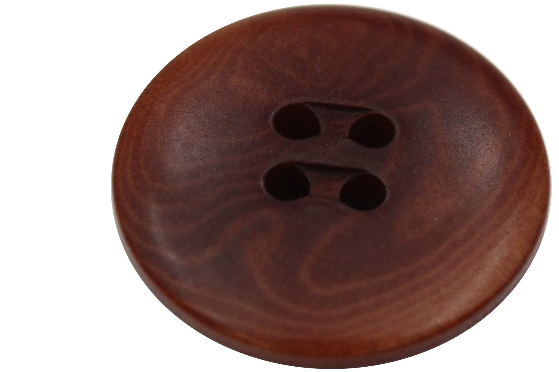 Hartmann-Knöpfe Knopf 10 Stück tolle echt Steinnuss Кнопки 4 Loch braun leicht gewölbt