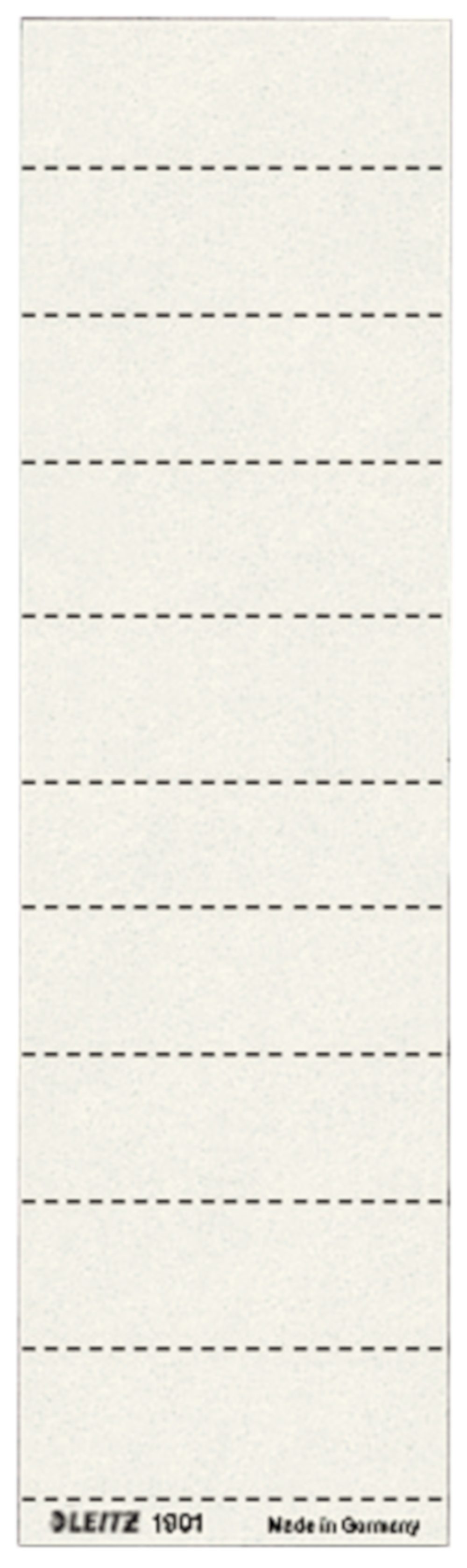 LEITZ Hängeregistraturkorb Beschriftungsschild weiß blanco 100Stk 1901-00-01 Schild f Hängemappe | Hängeregistereinsätze