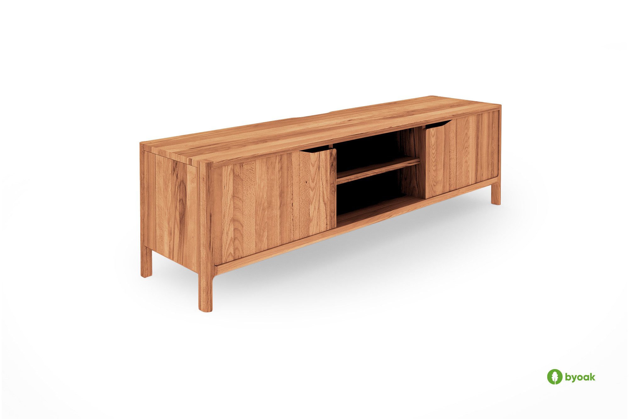 byoak TV-Schrank TWIG aus Massivholz Naturgeölt