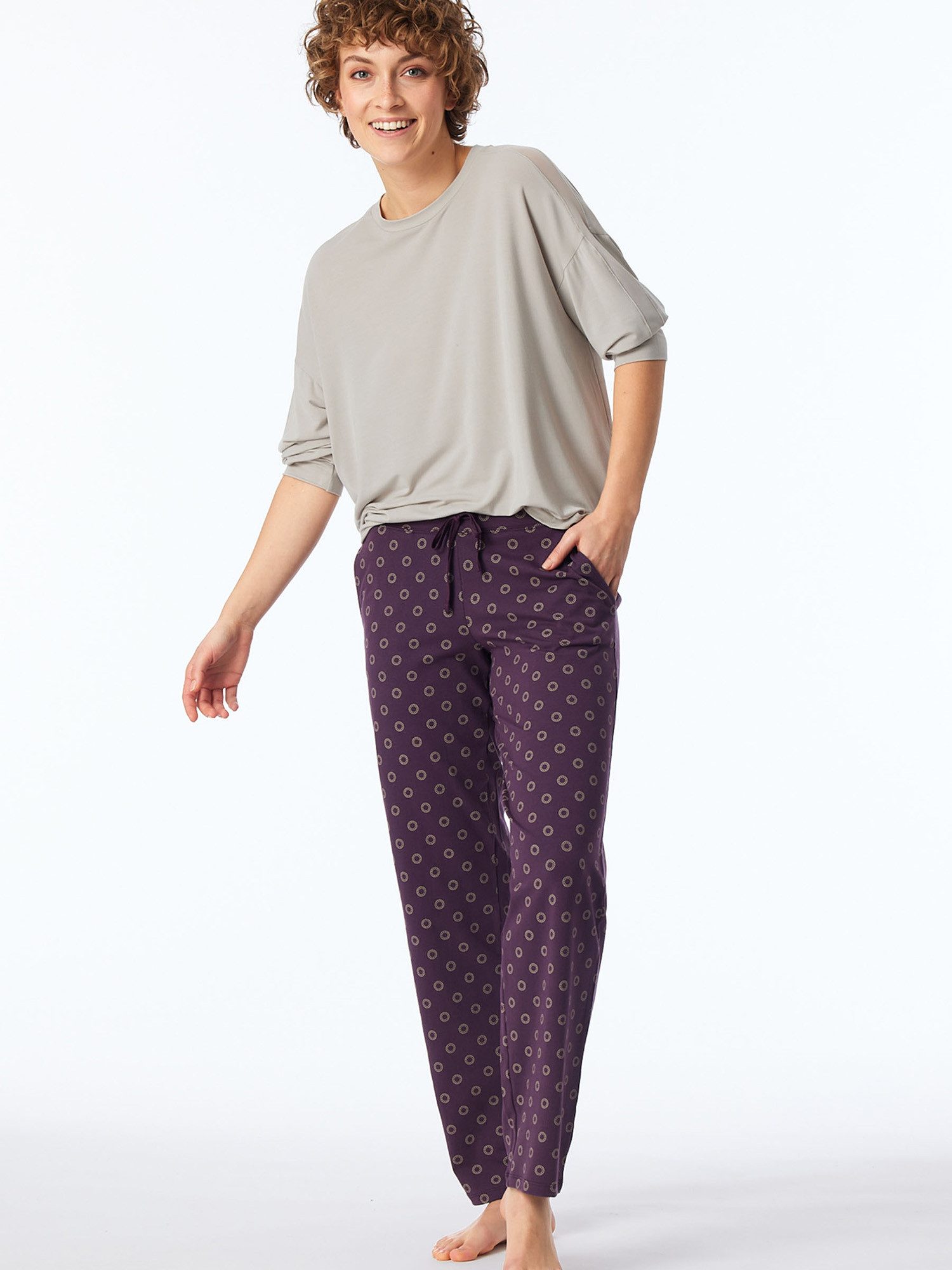 Schiesser Pyjamahose Mix & Relax schlaf-hose günstig online kaufen