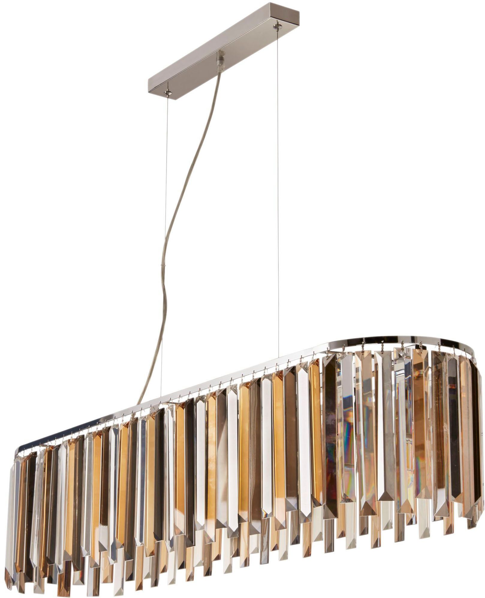 Searchlight Hängeleuchte Hängeleuchte Clarissa, 8-flammig, ohne Leuchtmittel, Glamourös