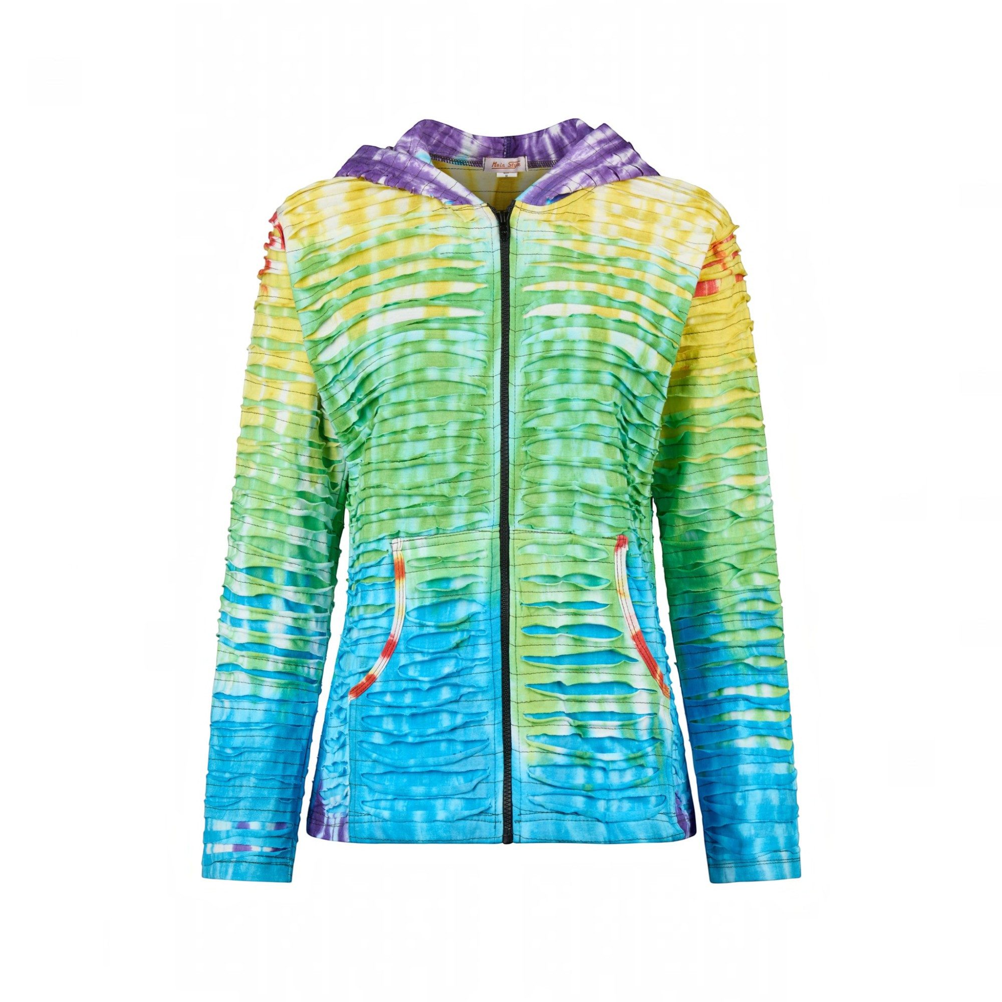 THC Natural Line Sweatjacke Baumwoll Patch Jacke (1 Stück, 1-tlg., 1 Stück) mit Kapuze