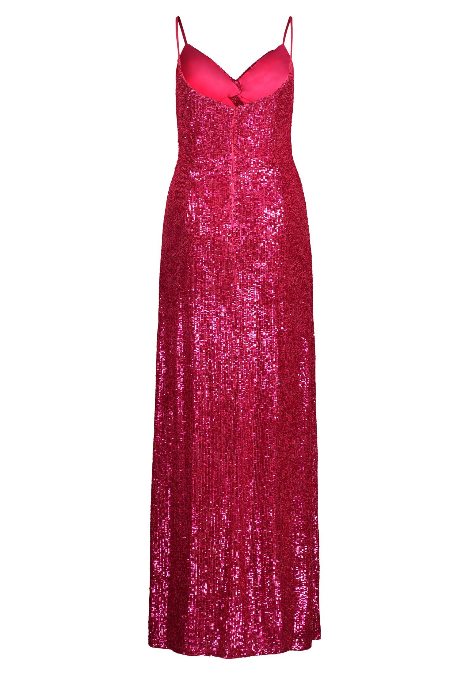 Vera Mont Maxikleid mit Fizz (1-tlg) Rasberry Cut-Outs Pailletten