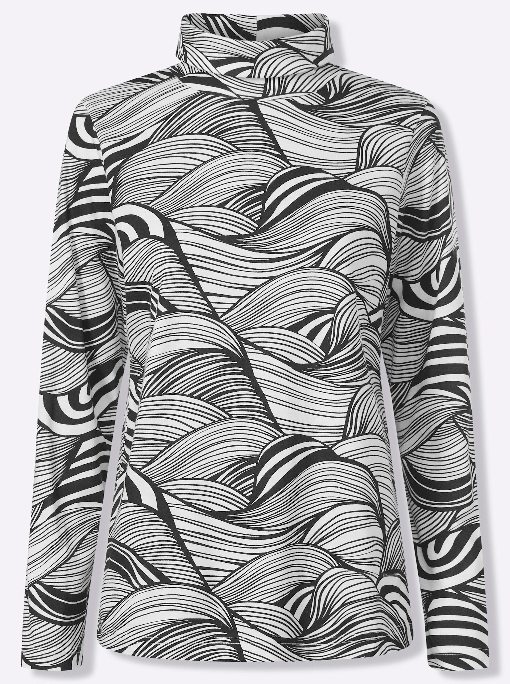 Sieh an! T-Shirt Langarm-Shirt Langarm