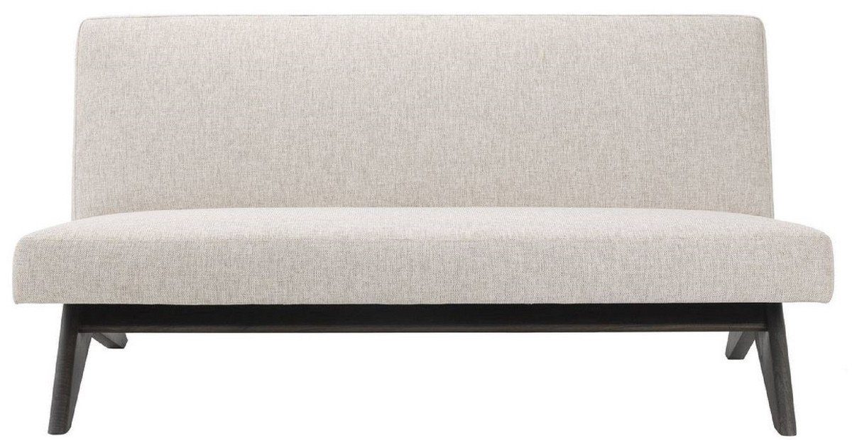 - H. 81 x Padrino 152 cm Braun 75 Wohnzimmer Naturfarben x / Sofa - Luxus Sofa Casa Wohnzimmer Couch Möbel Luxus