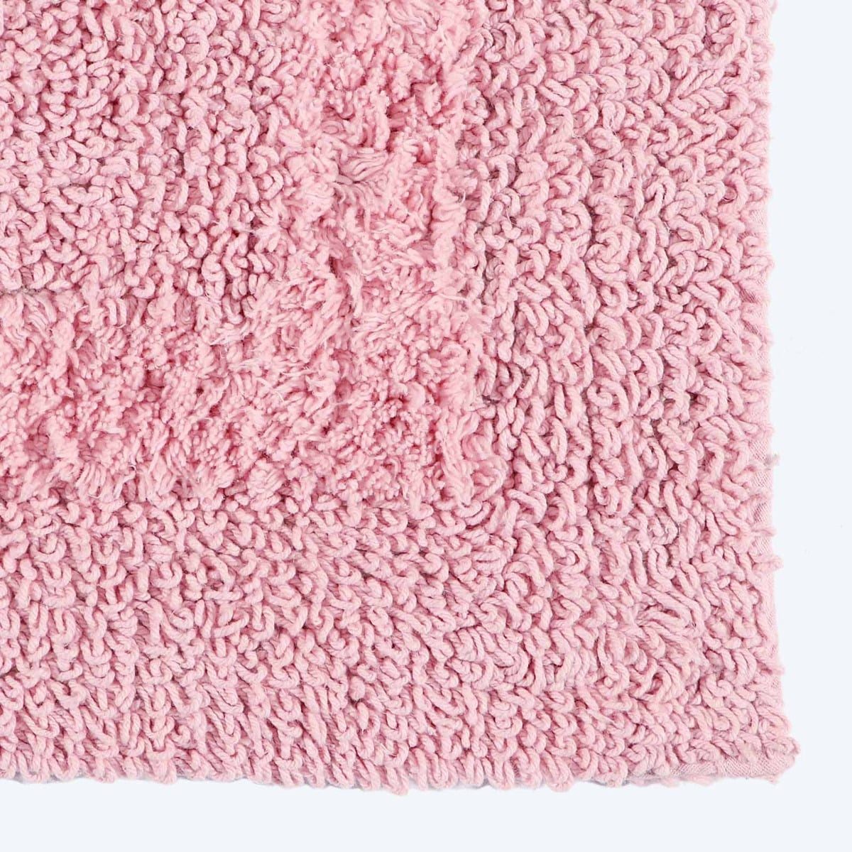Homescapes Badematte Badematte rosa 50x80 cm aus 100% Baumwolle, Höhe 20 mm, Baumwolle, rechteckig, 50 x 80 cm – Bild 2 von 5