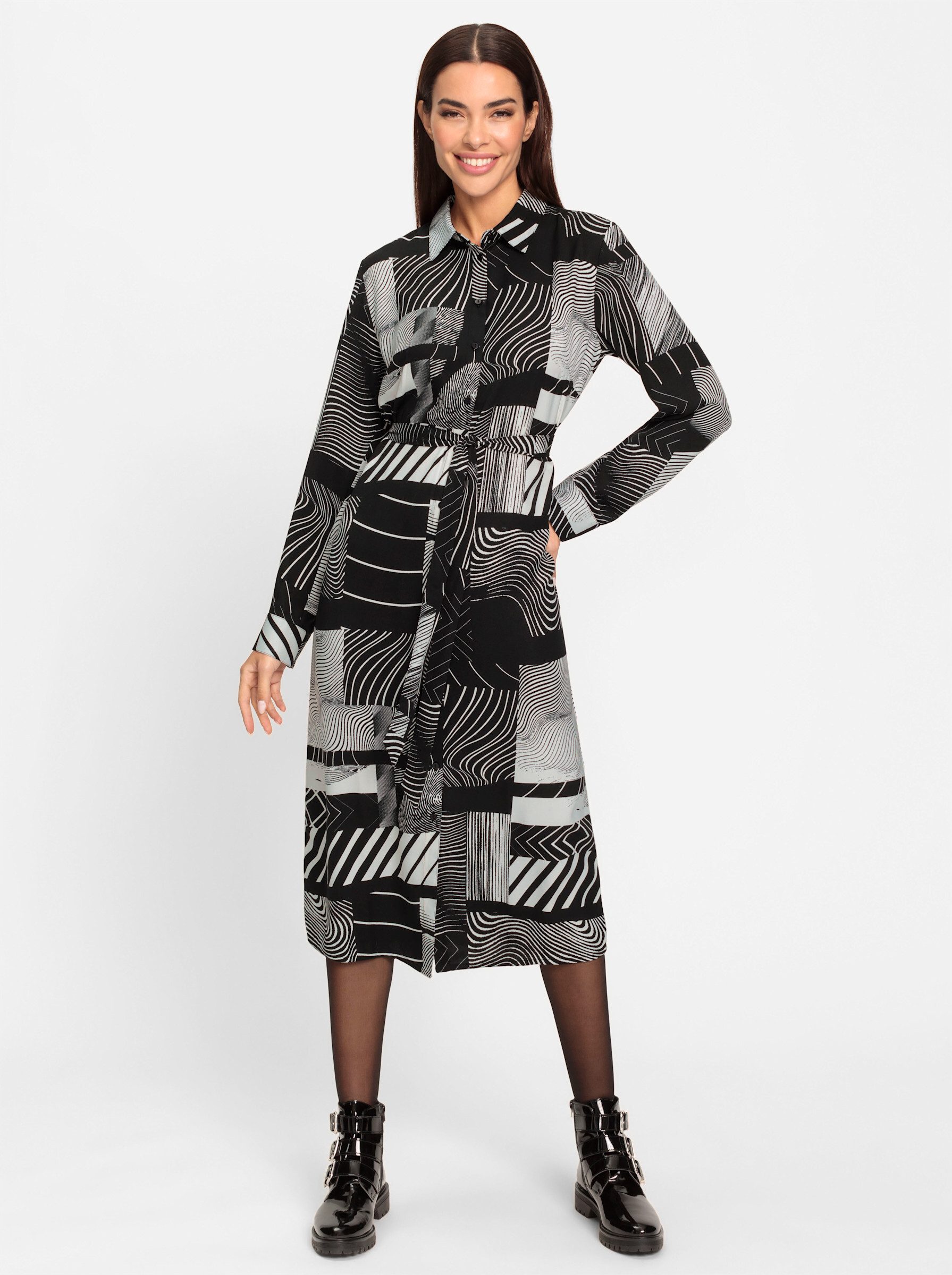Etuikleid Druckkleid