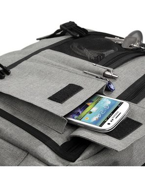 BagBase Messenger Bag Laptoptasche Umhängetasche Schultasche, Passend für Laptops bis 15,6 Zoll, Gepolstertes Laptop-Fach