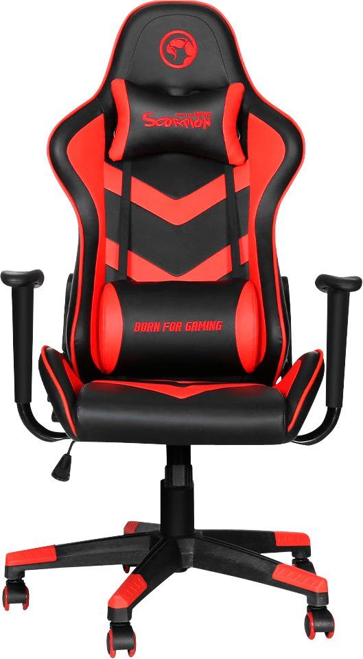 MARVO Gaming-Stuhl CH-106 - ergonomisch, höhenverstellbar, Schreibtischstuh günstig online kaufen