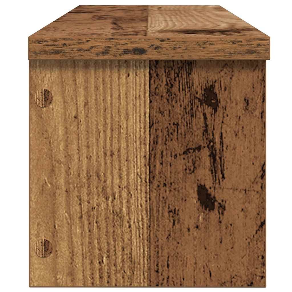 vidaXL Küchenregal Küchenregal Stapelbar Altholz-Optik 50x15x16 cm Holzwerkstoff, 1-tlg. – Bild 4 von 5