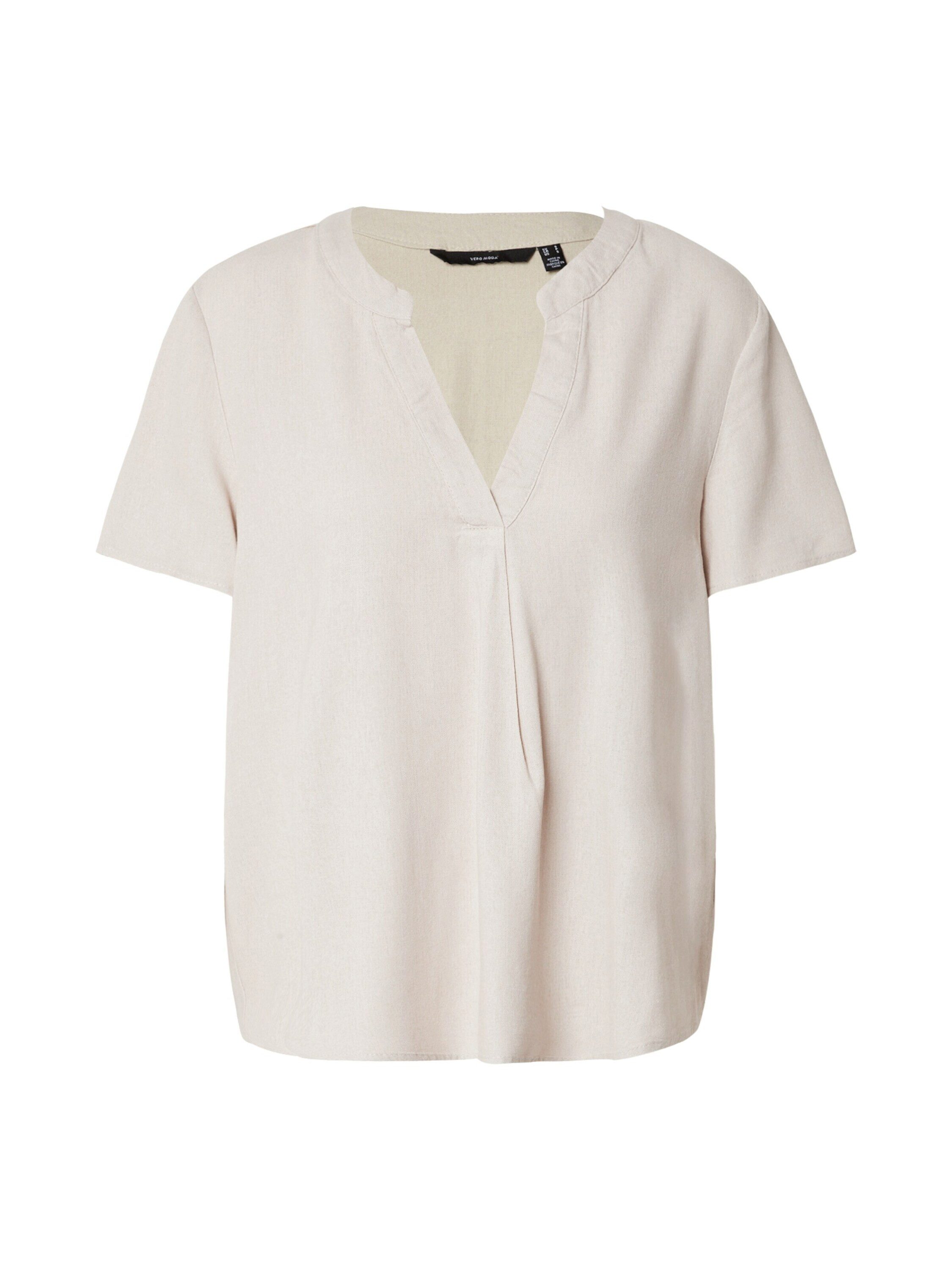 Vero Moda Langarmbluse VMMymilo (1-tlg) Falten