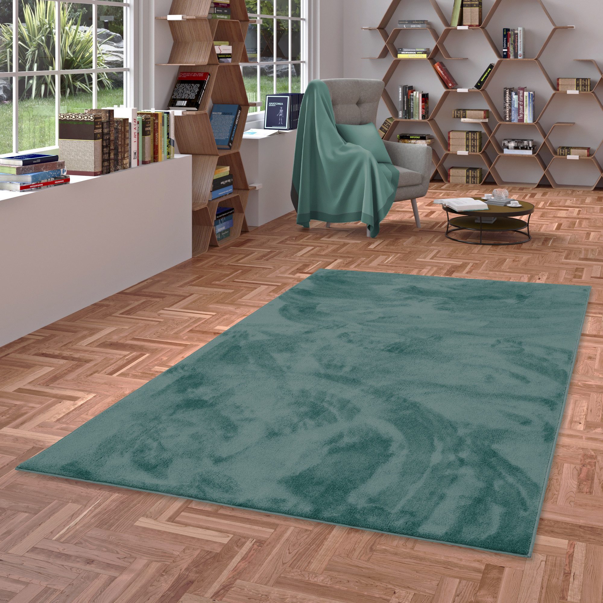 Pergamon Hochflor-Teppich Hochflor Langflor Teppich Super günstig online kaufen