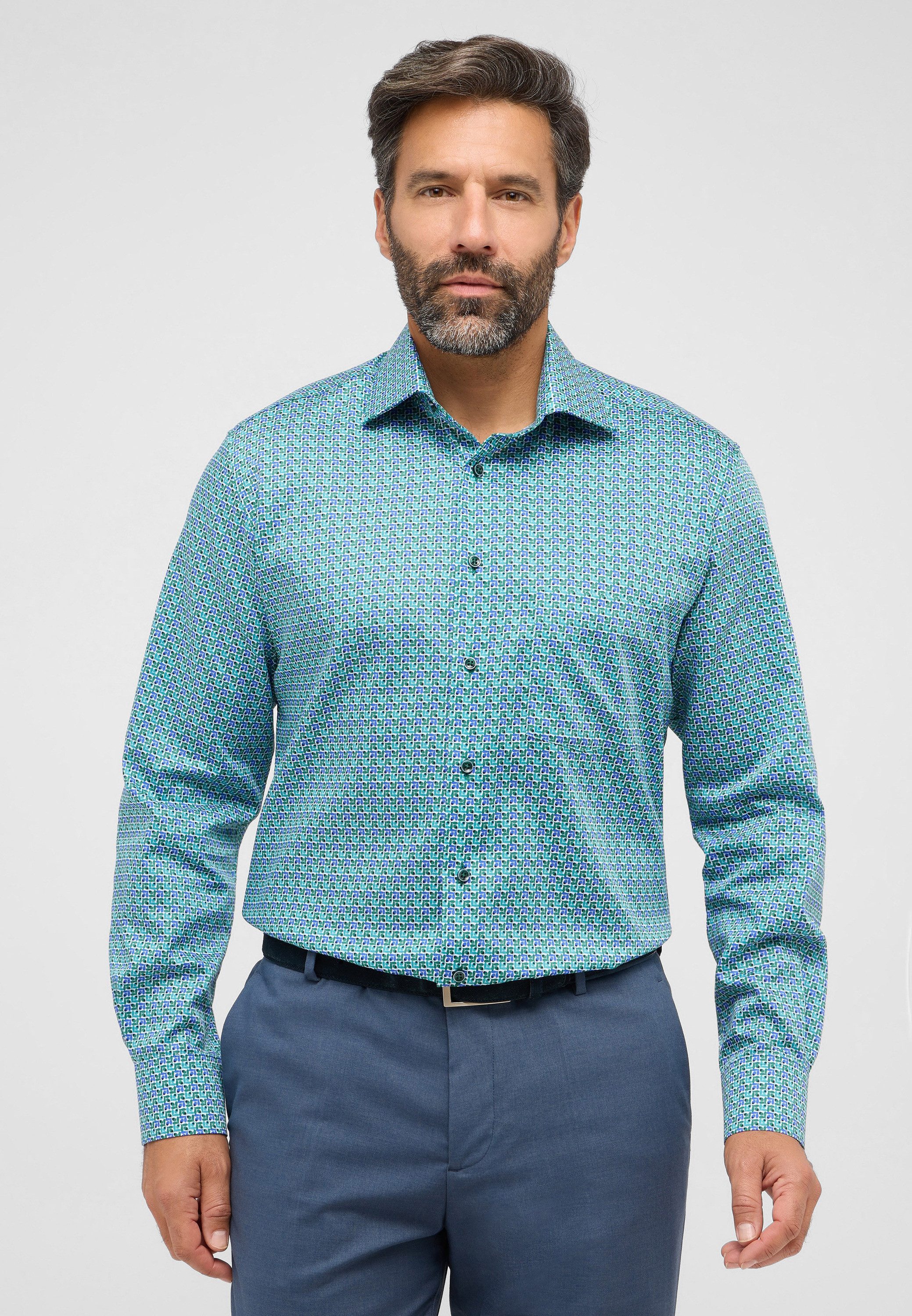 Eterna Langarmhemd MODERN FIT NON IRON (bügelfrei) günstig online kaufen