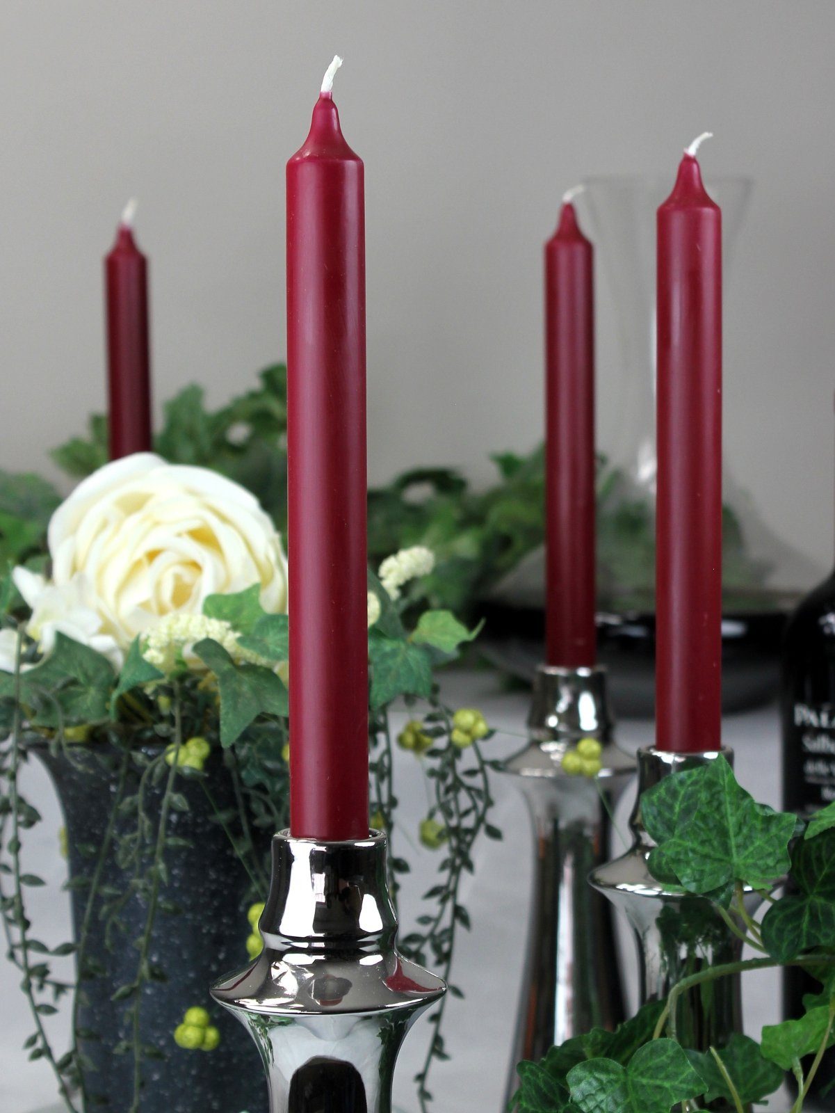 Wenzel Spitzkerze Stabkerzen 210/21 mm altrot 12 Stück von Wenzel günstig online kaufen