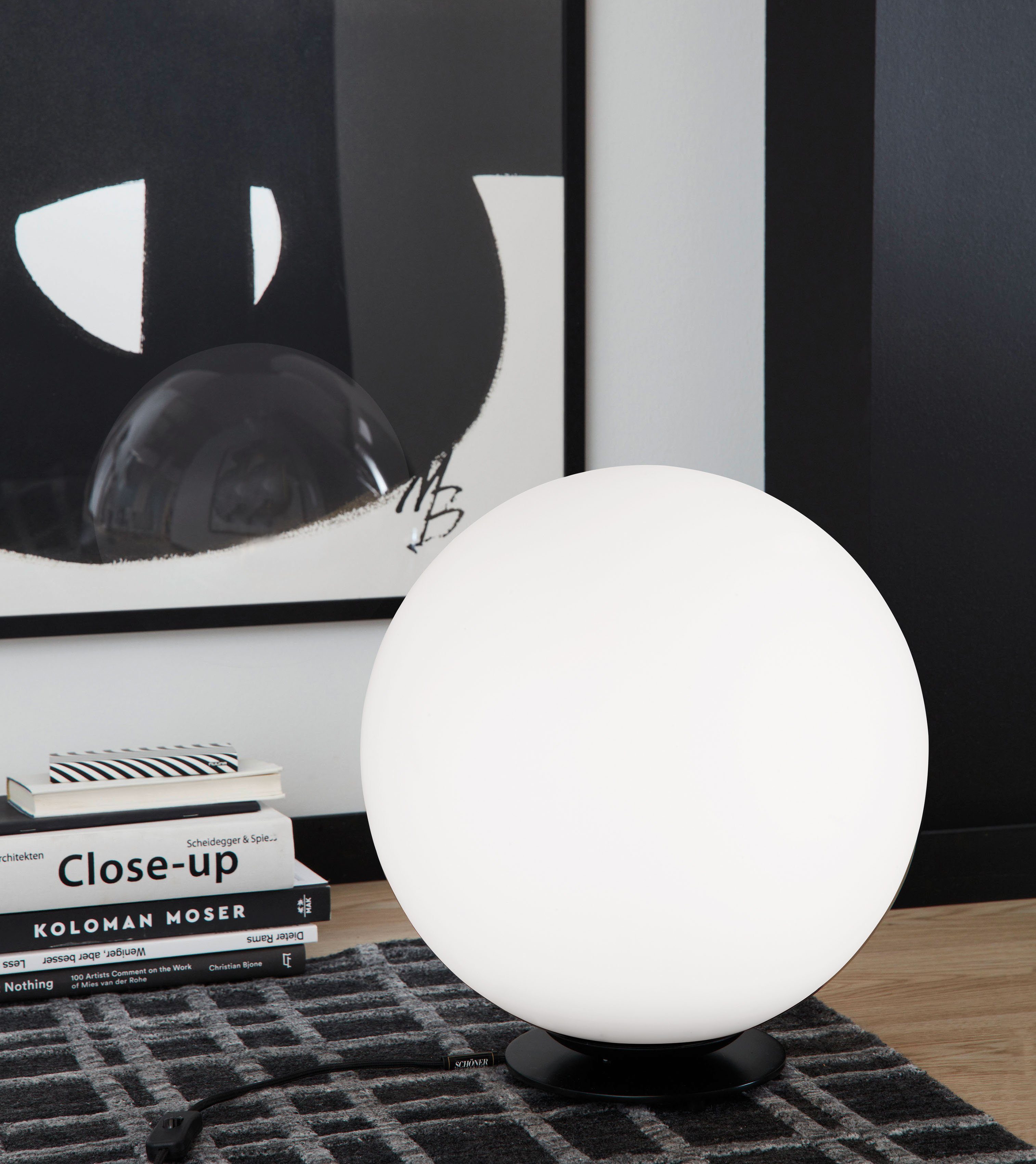 SCHÖNER WOHNEN-Kollektion Tischleuchte Kugelleuchte Palais, Ein-/Ausschalte günstig online kaufen