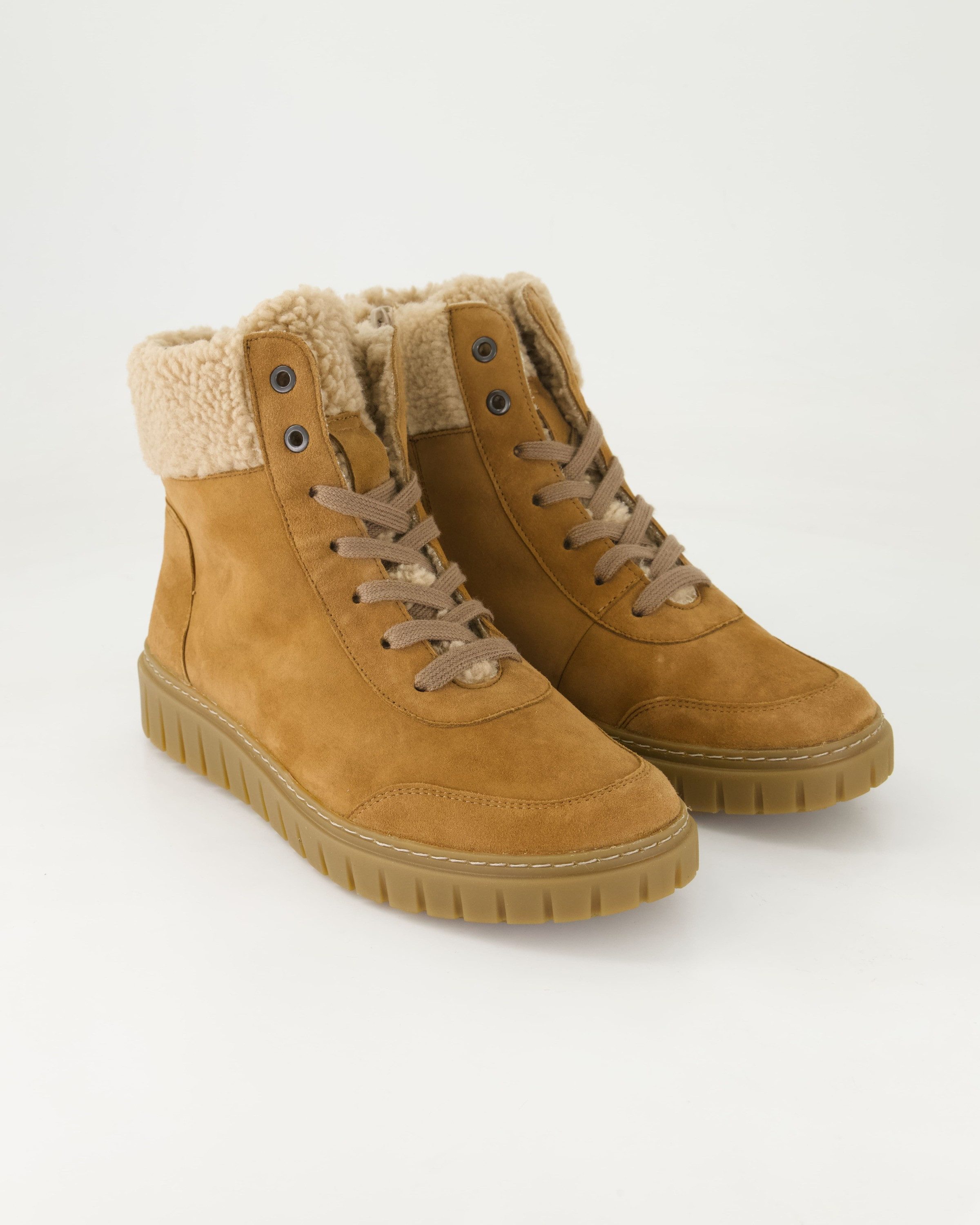Semler S-Chev/Soft-Teddy Schnürstiefelette Obermaterial: Leder