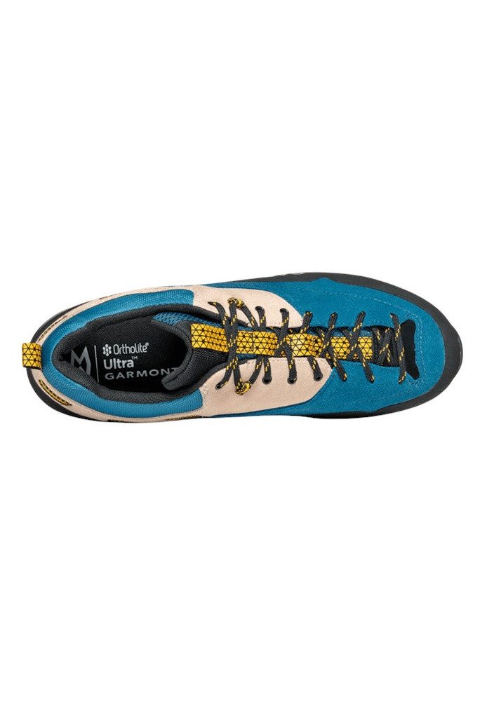 Garmont Dragontail LT Evo (Veloursleder, Zustieg) blau/beige Herren Wanderschuh