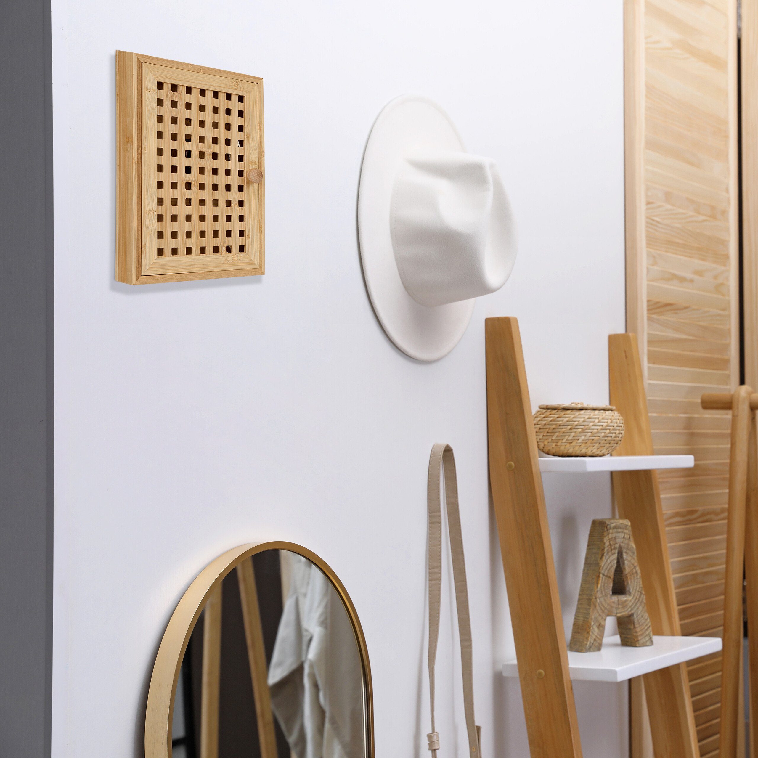 relaxdays Schlüsselkasten aus Bambus günstig online kaufen