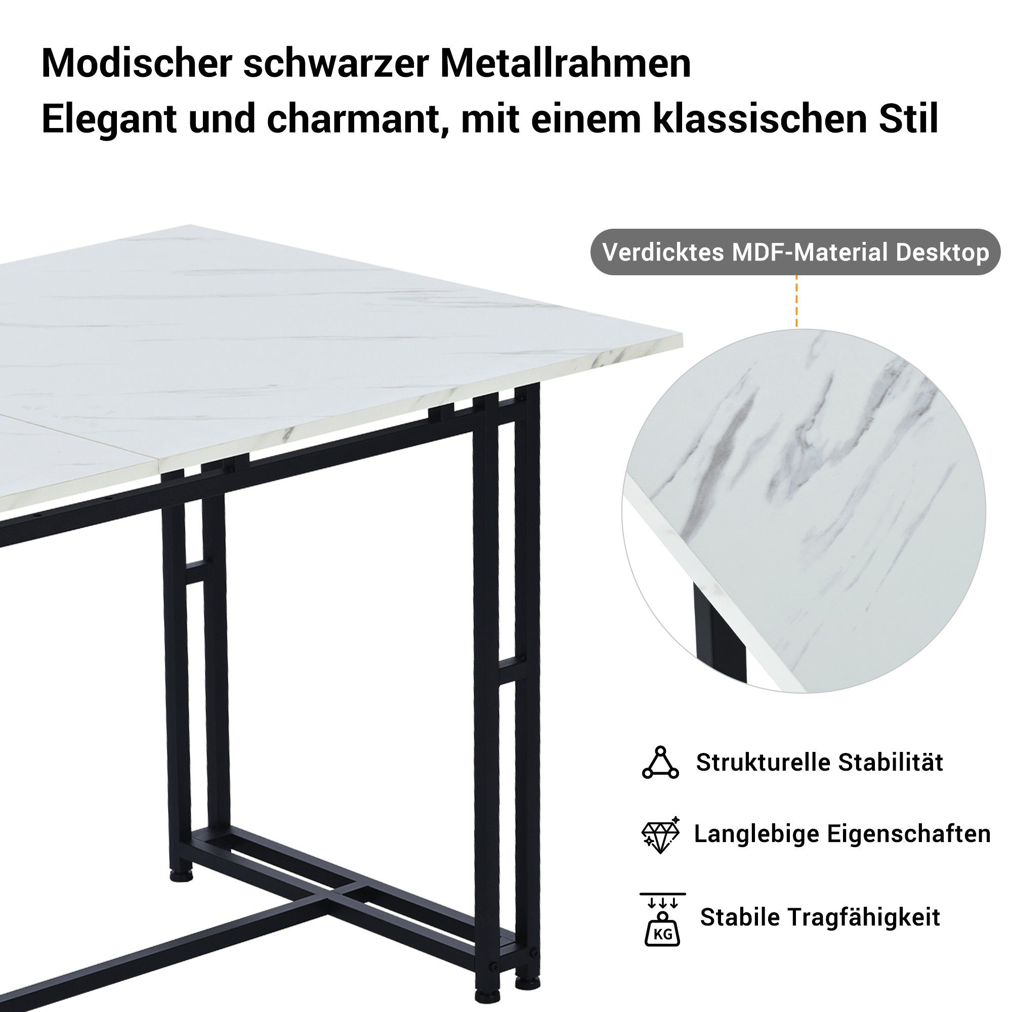 HAUSS SPOLE Esstisch Esstisch Gestell aus günstig online kaufen