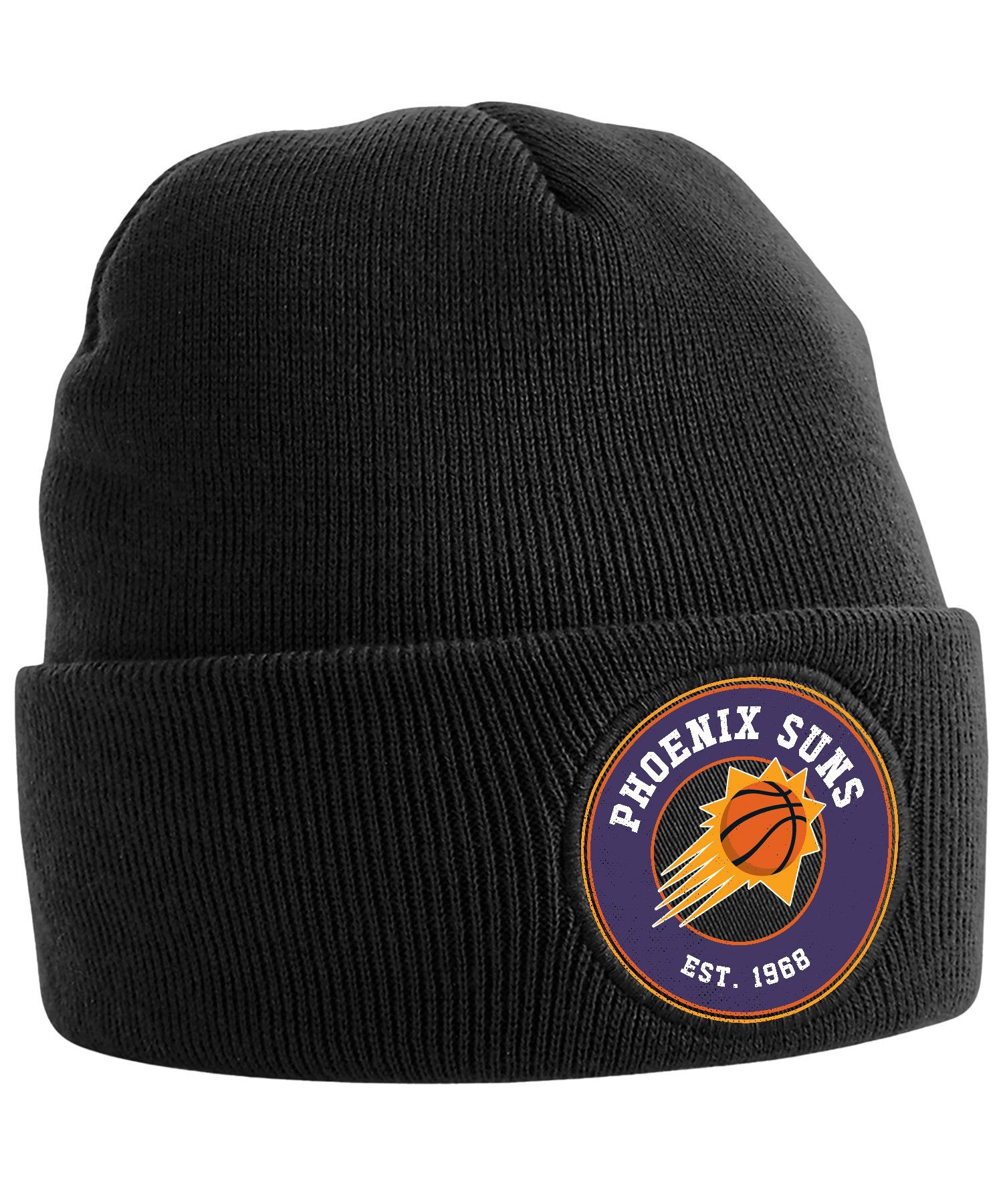 Formatee NBA Suns Basketball Mütze (Einzelstück, Sport Team für Beanie Spieler Fans Schwarz Trikot Phoenix Quattro - 1-St)
