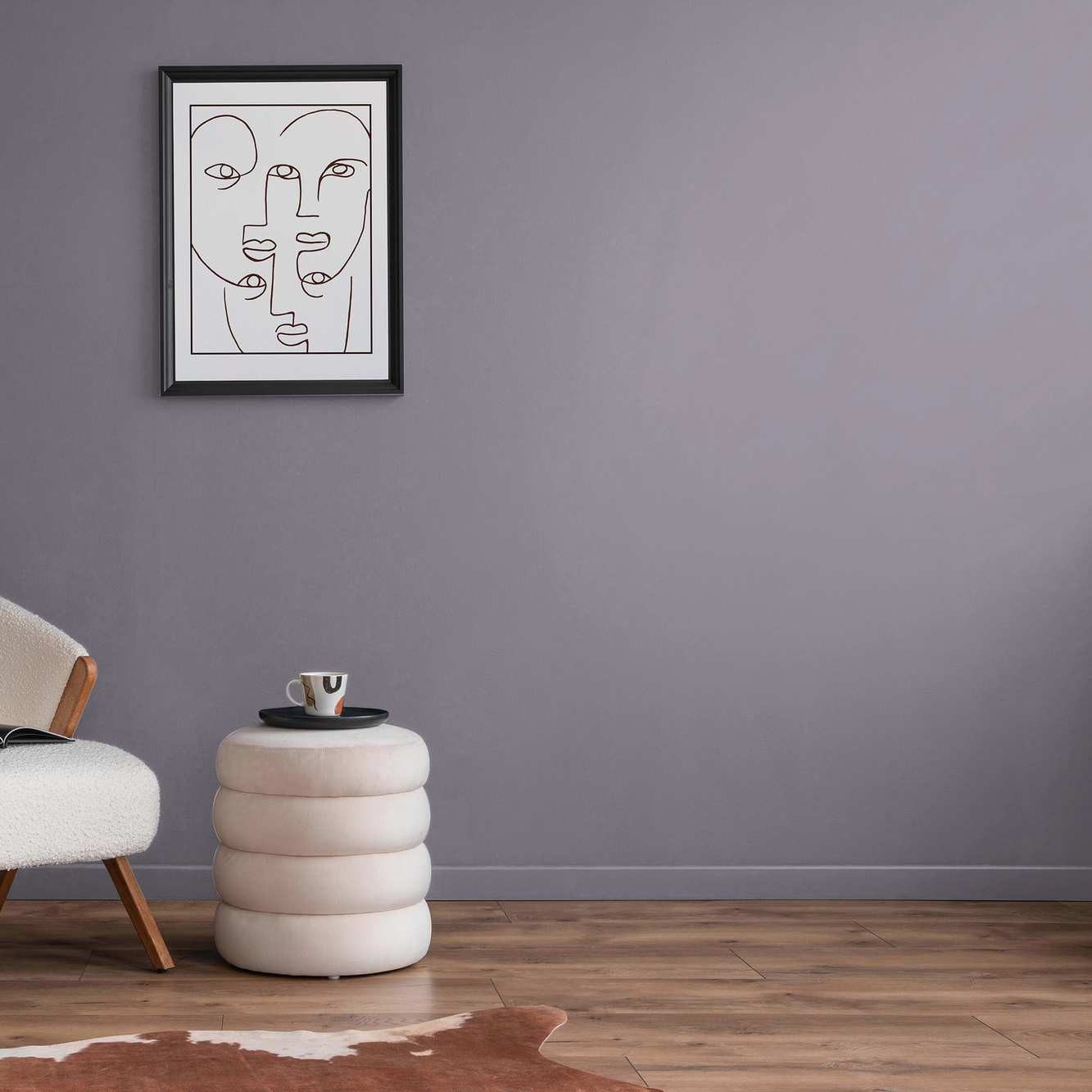 Tadessi Wandfarbe TADESSI Wall Select Wandfarbe Violett - Rauchviolett - Hochwertige