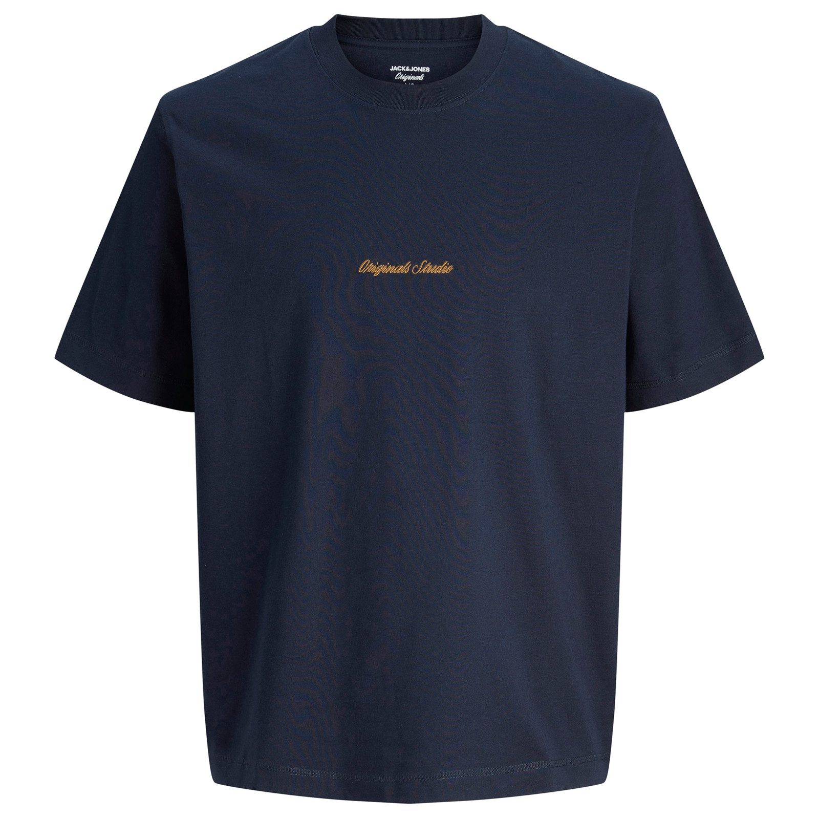 Rundhalsshirt Jack&Jones Übergröße T-Shirt dunkelblau JORNORREBRO