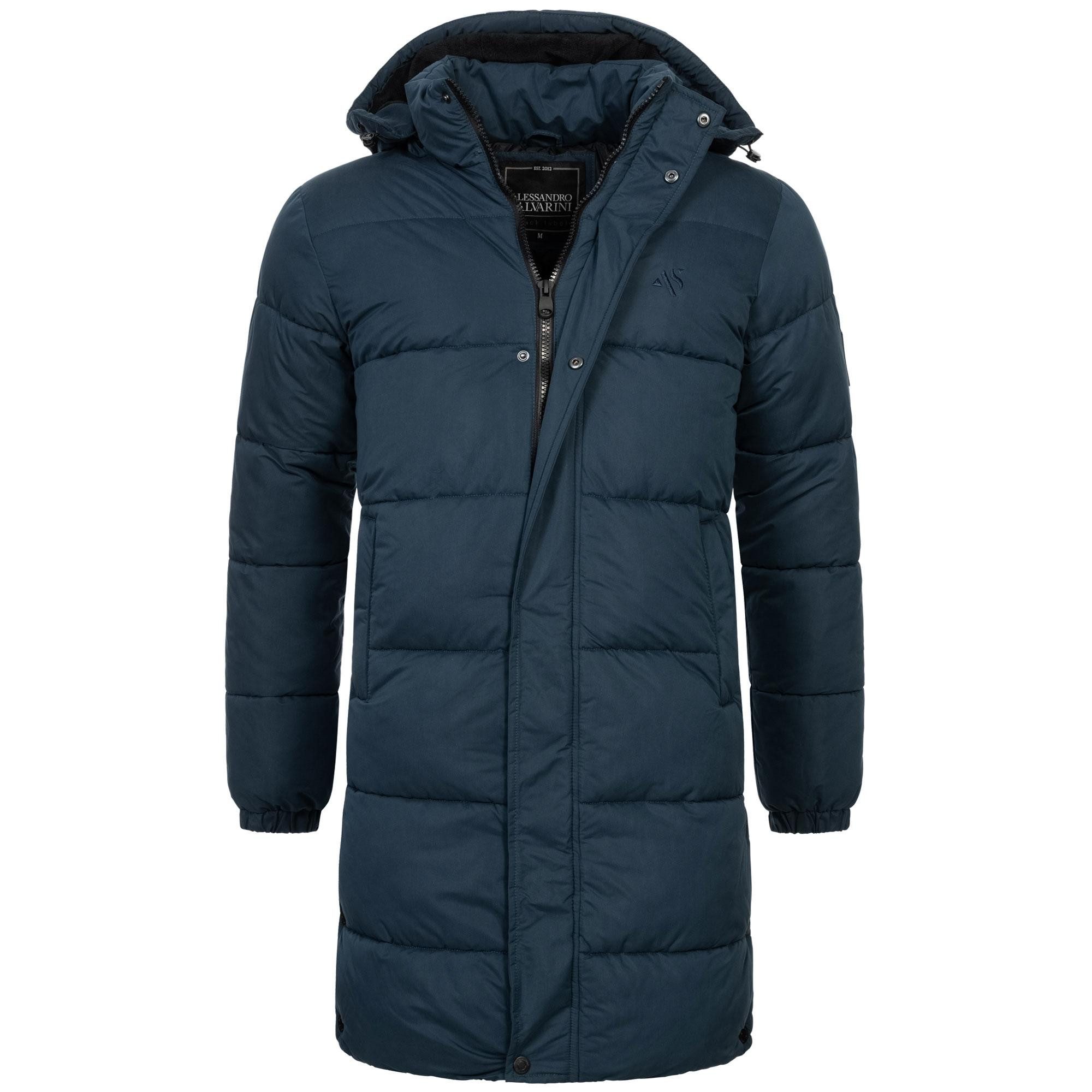 Alessandro Salvarini Winterjacke mit abnehmbarer Kapuze günstig online kaufen