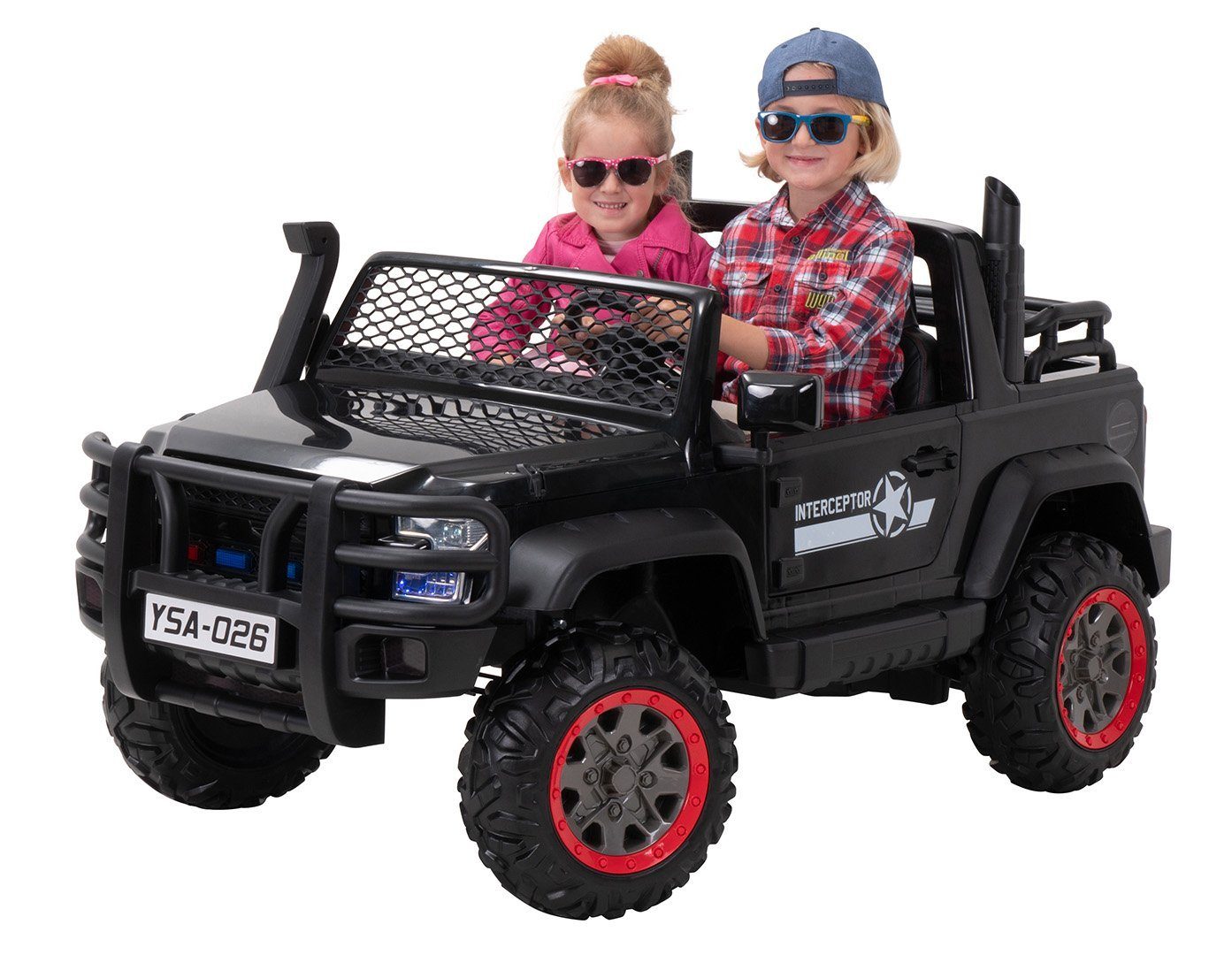 Actionbikes Motors Elektro-Kinderauto »Jeep Bigfoot«, Belastbarkeit 60,00  kg, Kinder Elektro Auto Kinderfahrzeug 2-Sitzer - inkl. Fernbedienung  online kaufen | OTTO
