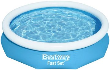 Bestway Quick-Up Pool Pool m. Pumpe 305x66cm (3-tlg), ØxH: 305x66 cm, mit Kartuschenfilterpumpe